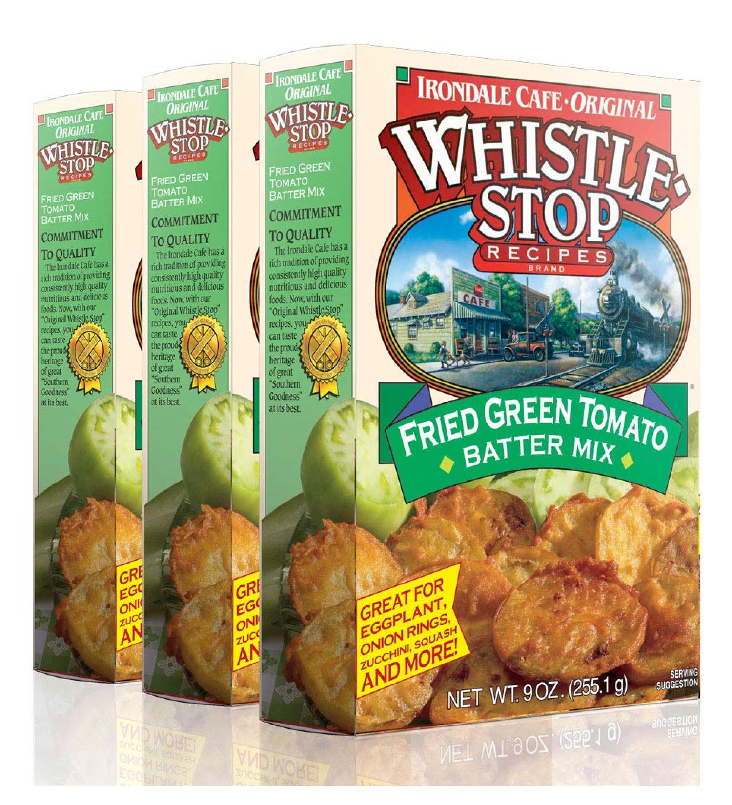 WhistleStop Cafe Fried Green Tomato Batter Mix - 9oz (Case of 3) | Original Recipes - Buy Online on GoSupps.com