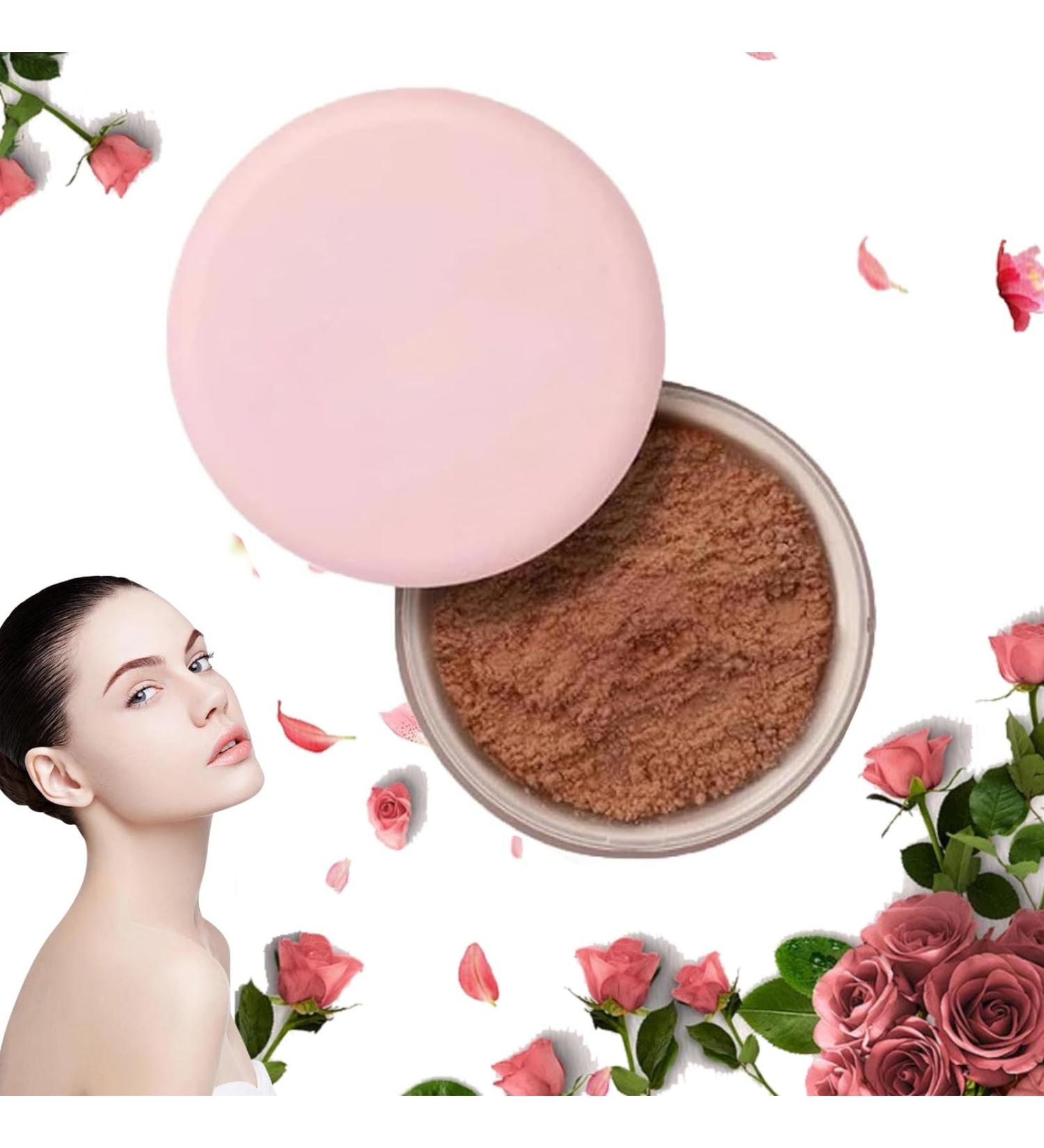 Beauty Pink Setting Powder Beauty Blurring Setting Powder Blurring Setting Powder Waterproof Setting Powder Pink Blurring Powder for All Skin Tones(4#) - Buy Online on GoSupps.com