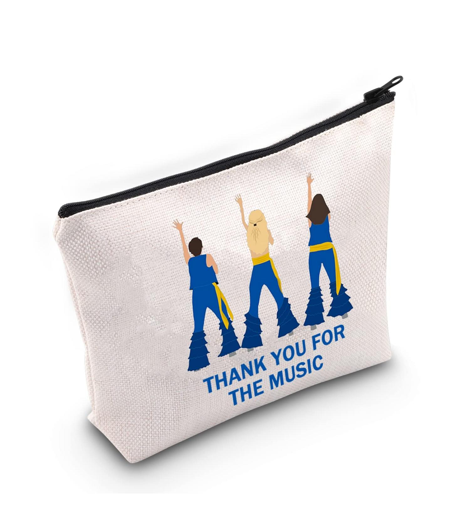 Buy Tsotmo Mamma MAKE-UP Bag | Music-Themed Gift for Donna and the Dynamos | Zippered Makeup Pouch for Music Lovers | Perfect Broadway Gift - Buy Online on GoSupps.com