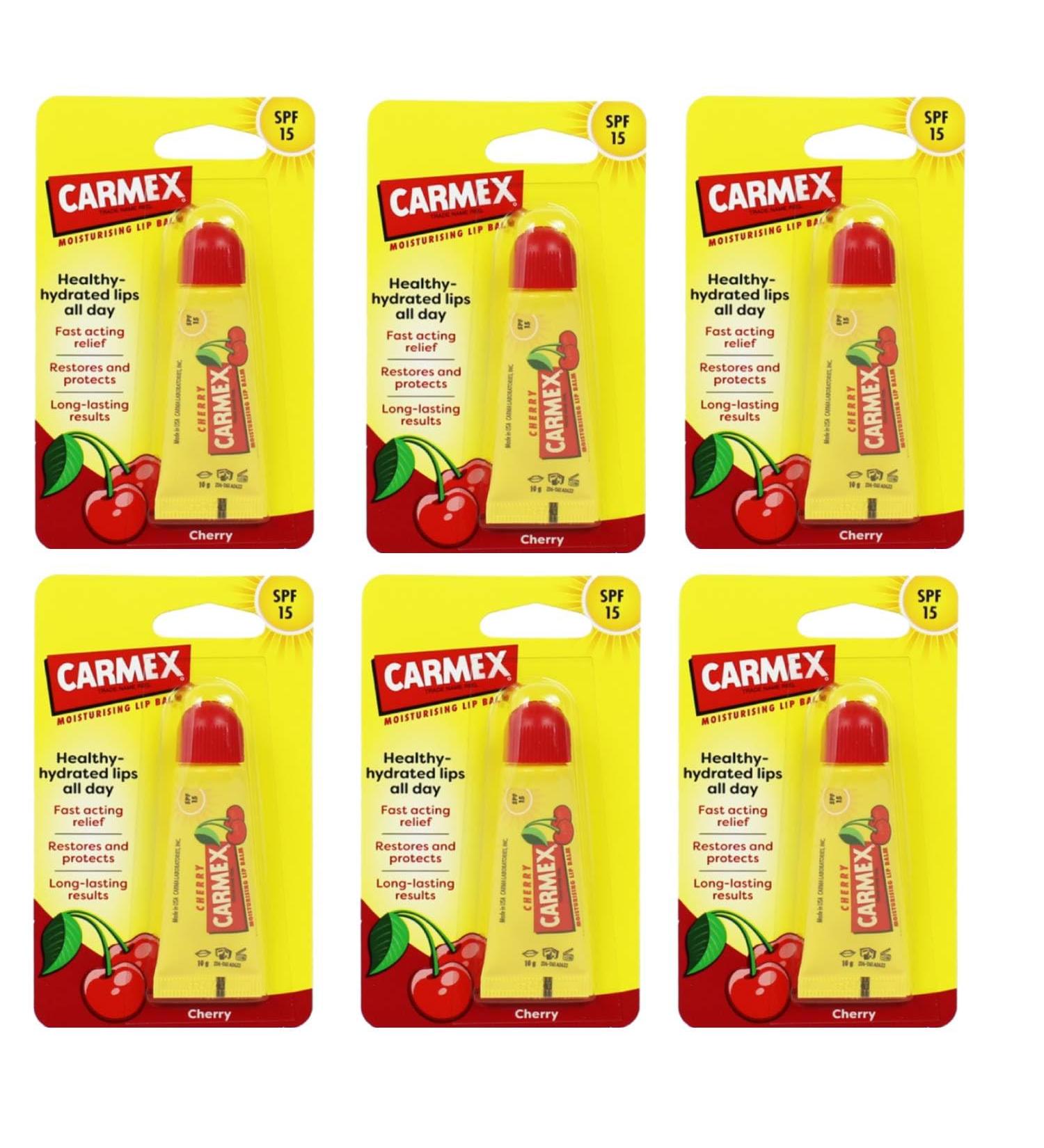  Carmex Carmex Lip Balm Various Fragrances (Cherry 6 Units) - Buy Online on GoSupps.com