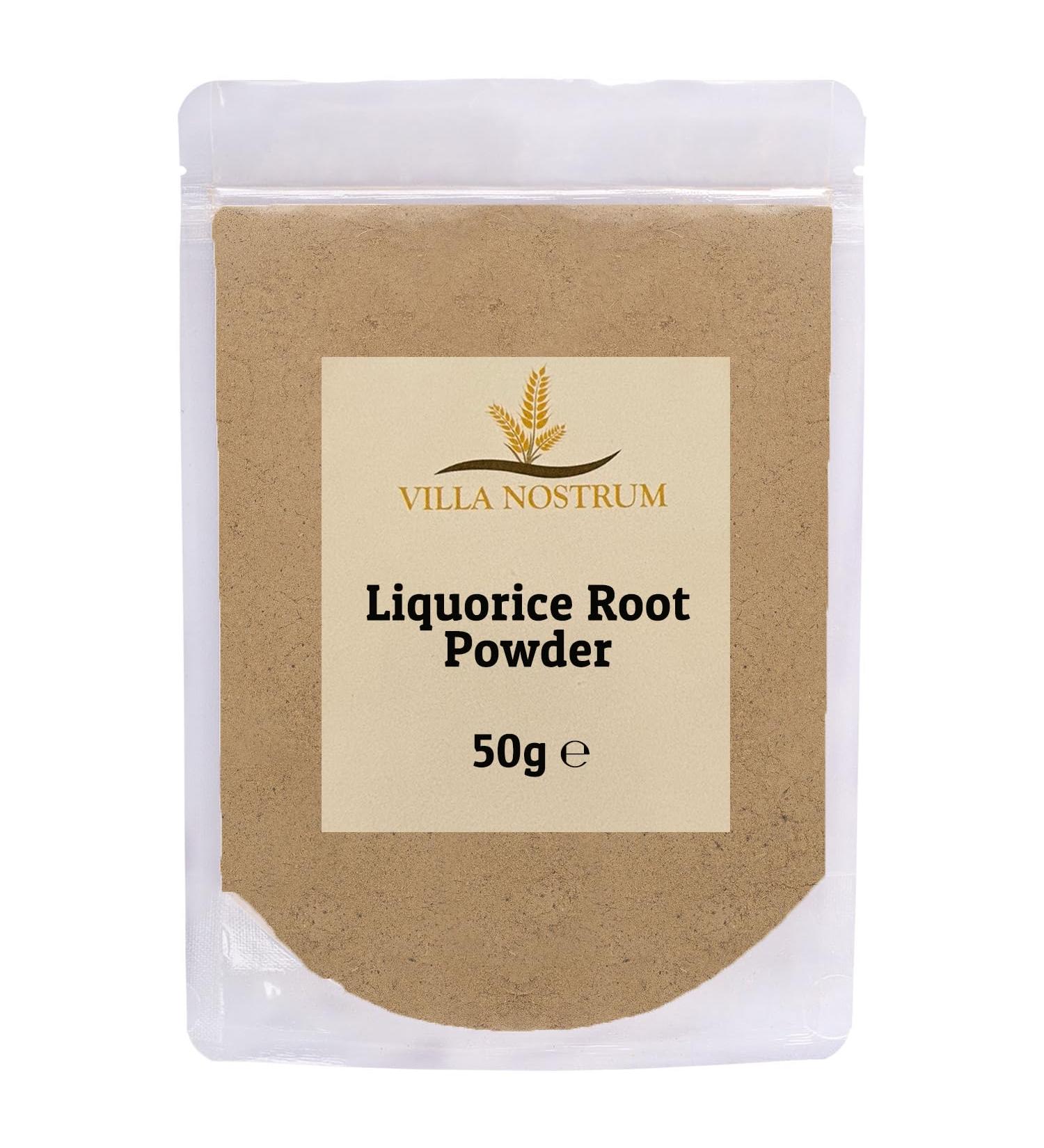 Liquorice Root Powder - Liquorice Root Tea (Licorice Tea) 50g by Villa Nostrum