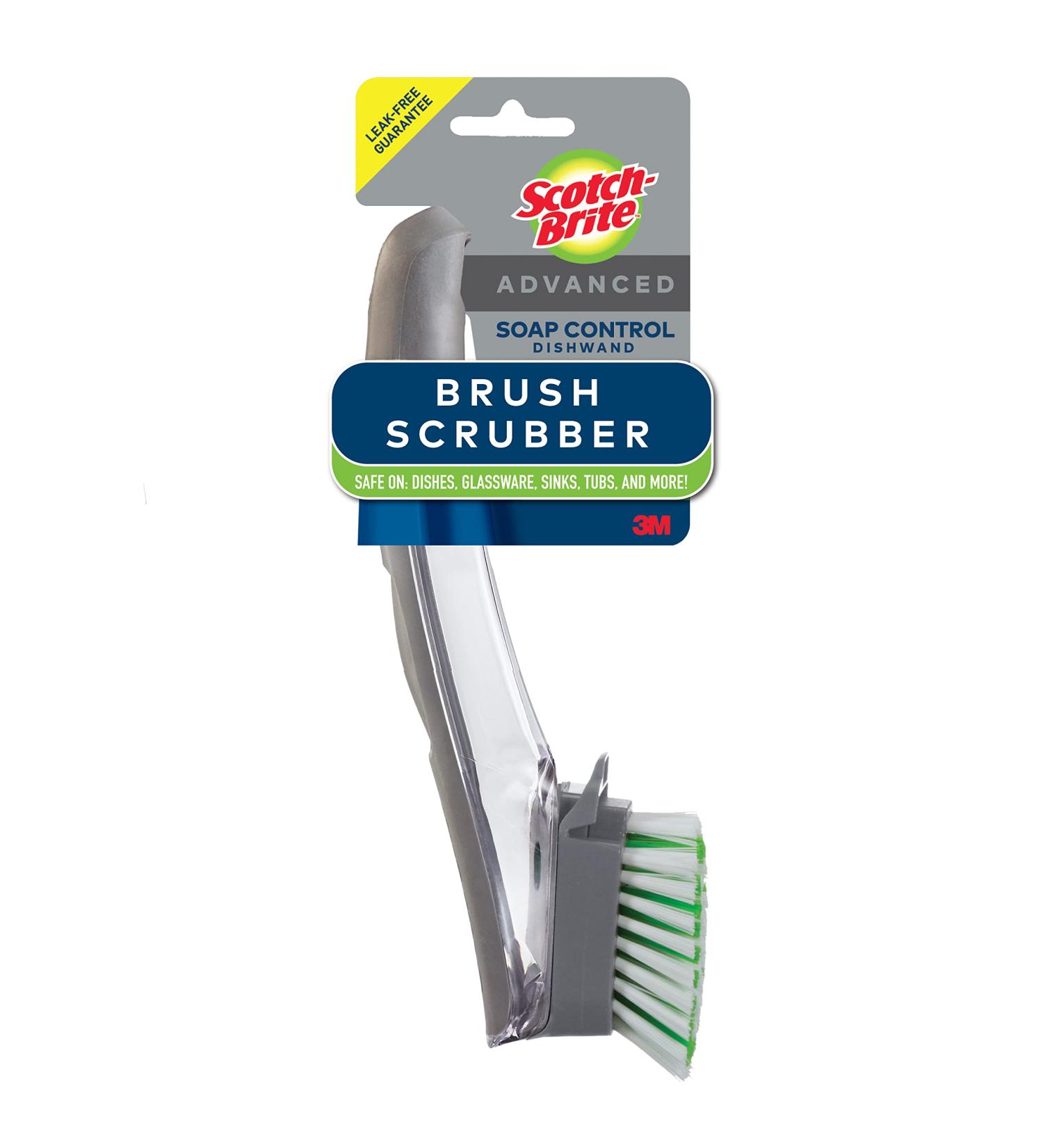 Scotch-Brite Dishwand Brush Scrubber - Ideal for Cleaning Dishes, Kitchen, Bathroom & Household - 1 Dishwand - Buy Online on GoSupps.com