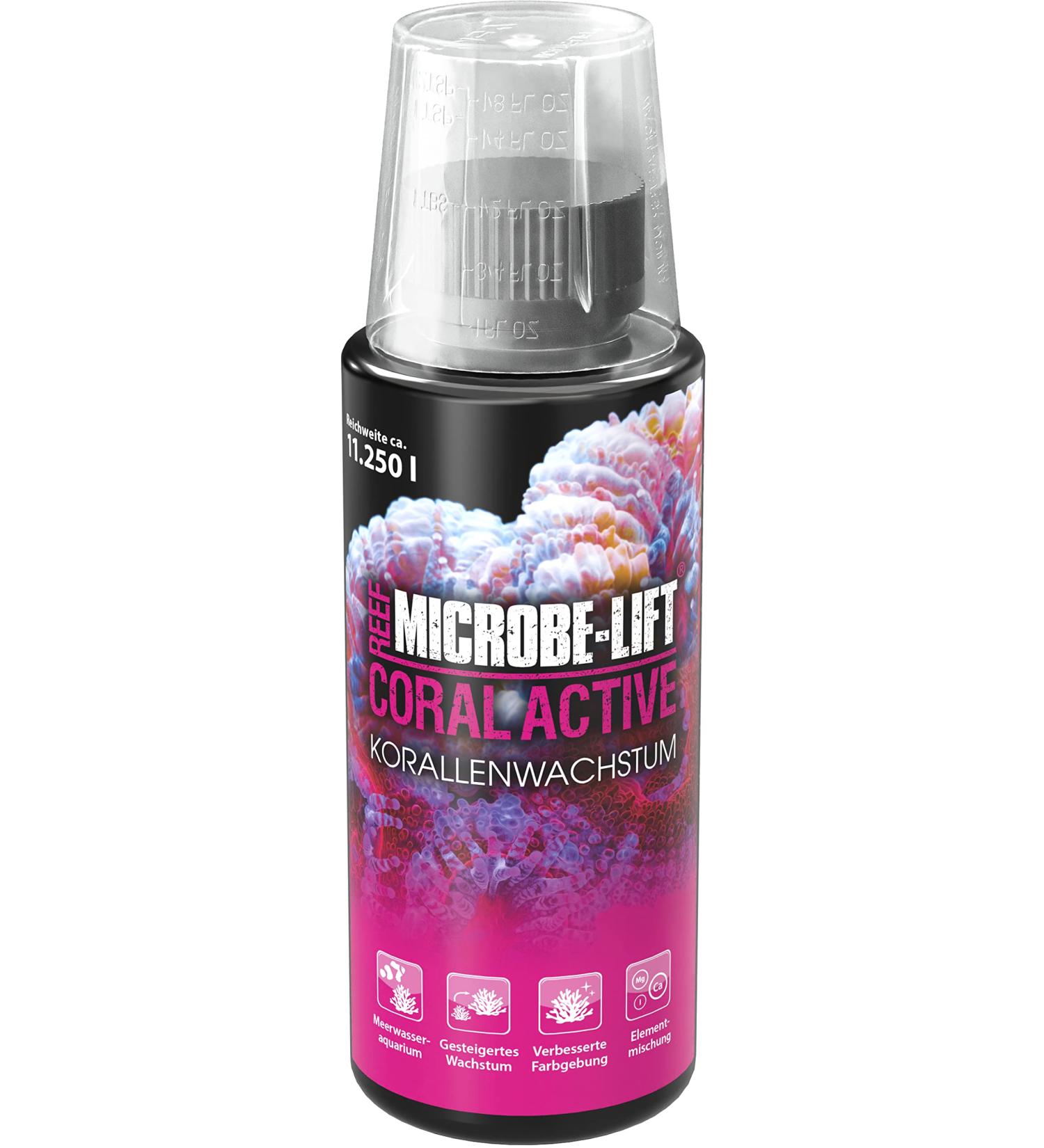 Microbe-Lift Coral Active 118ml | Coral Booster for Vibrant Growth & Colors in Seawater Aquariums - Buy Online on GoSupps.com