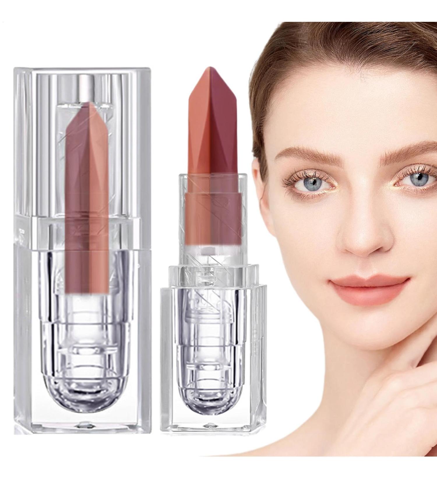  Veeteah Makeup lip gloss - Moisturizing lip gloss - Non-sticky - Two-tone - Long-lasting - Hydrating - For a healthy look - Buy Online on GoSupps.com