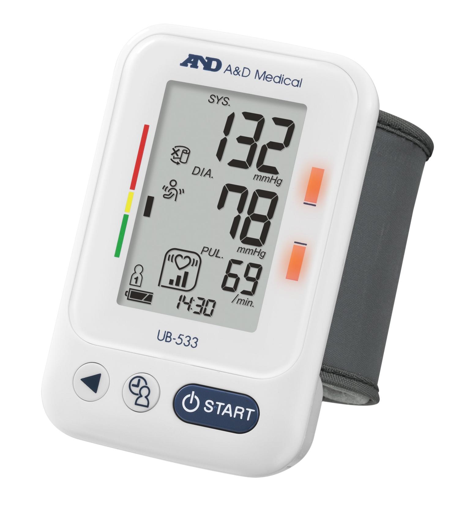 A&D Medical UB-533 Wrist Blood Pressure Monitor - Accurate & Easy-to-Use - Buy Online on GoSupps.com