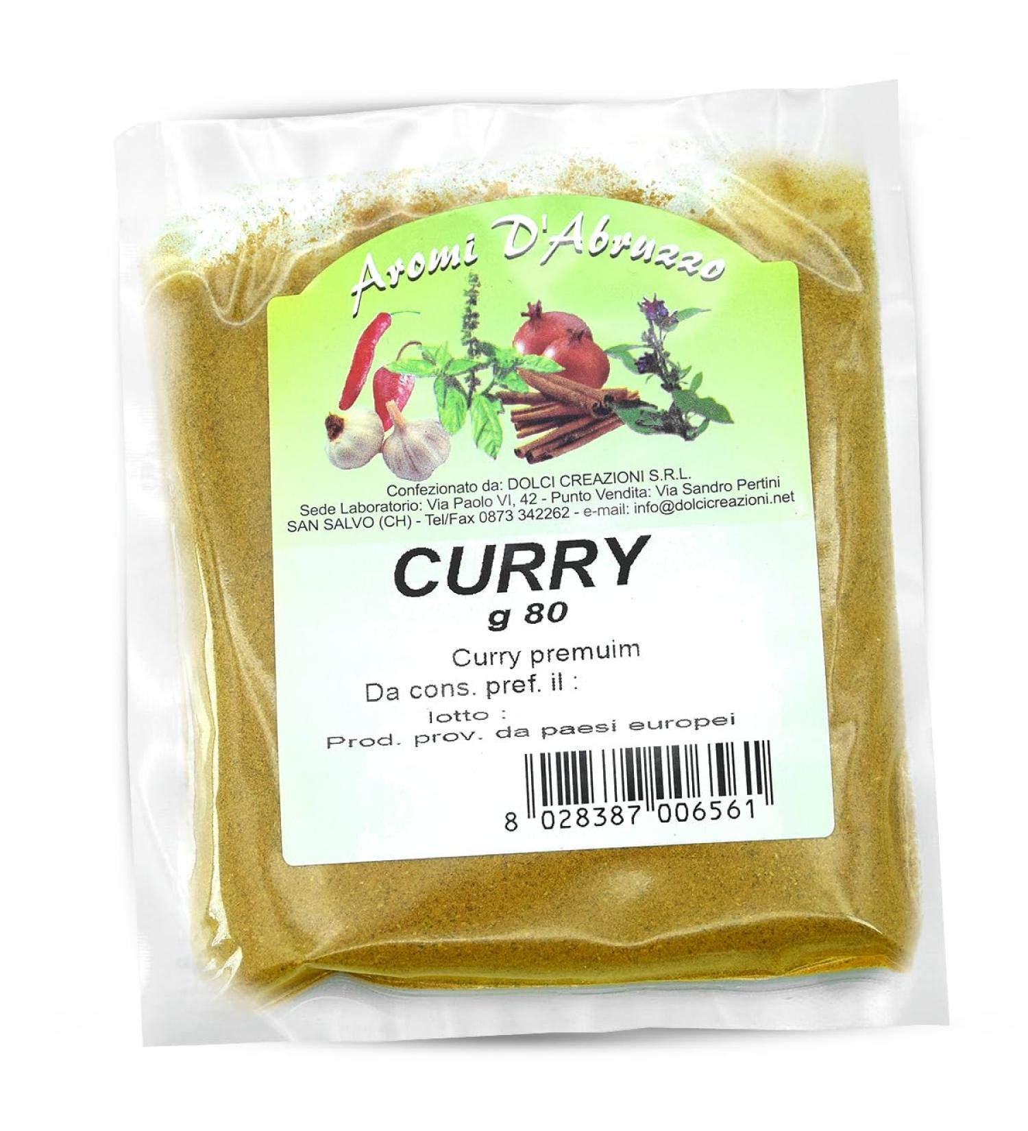  Dolci Creazioni CURRY - 80 g - PIECES - AROMAS OF ABRUZZS - Buy Online on GoSupps.com