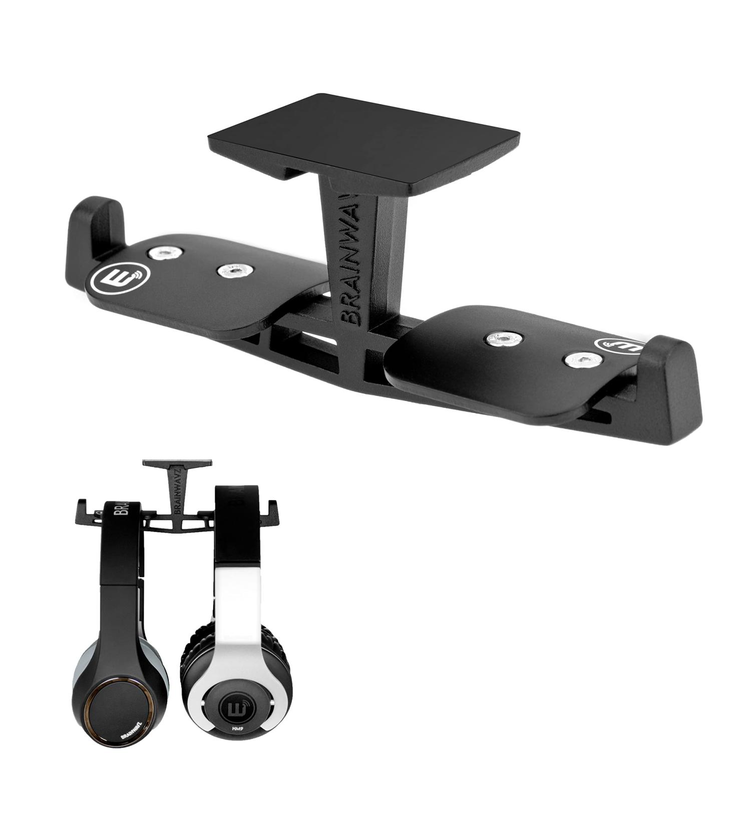 Brainwavz Truss: All-Metal Dual Headphone Hanger Stand for Under Desk - Buy Online on GoSupps.com