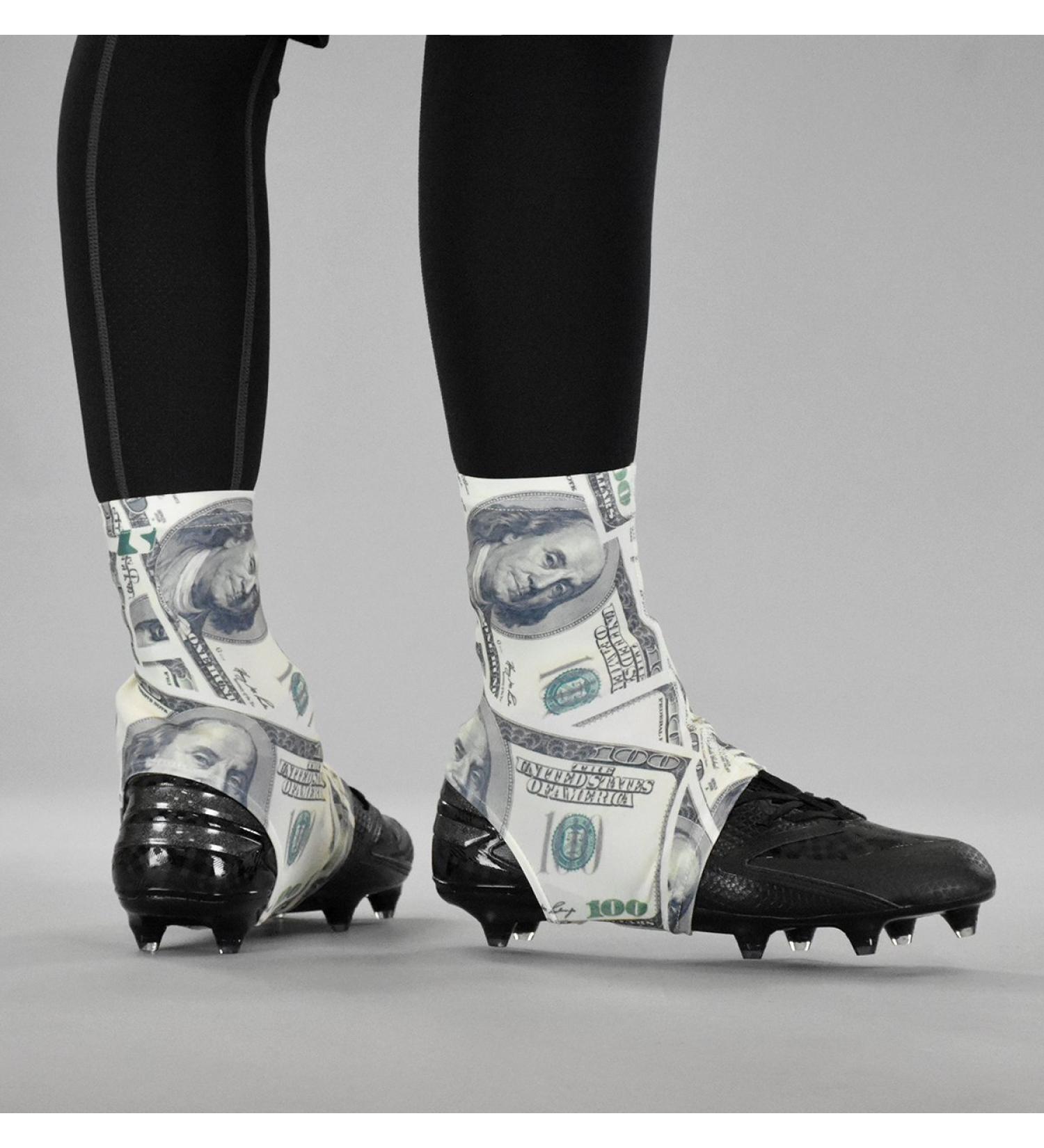 SLEEFS Y Money Benjamins Swag Spats/Cleat Covers - Buy Online on GoSupps.com