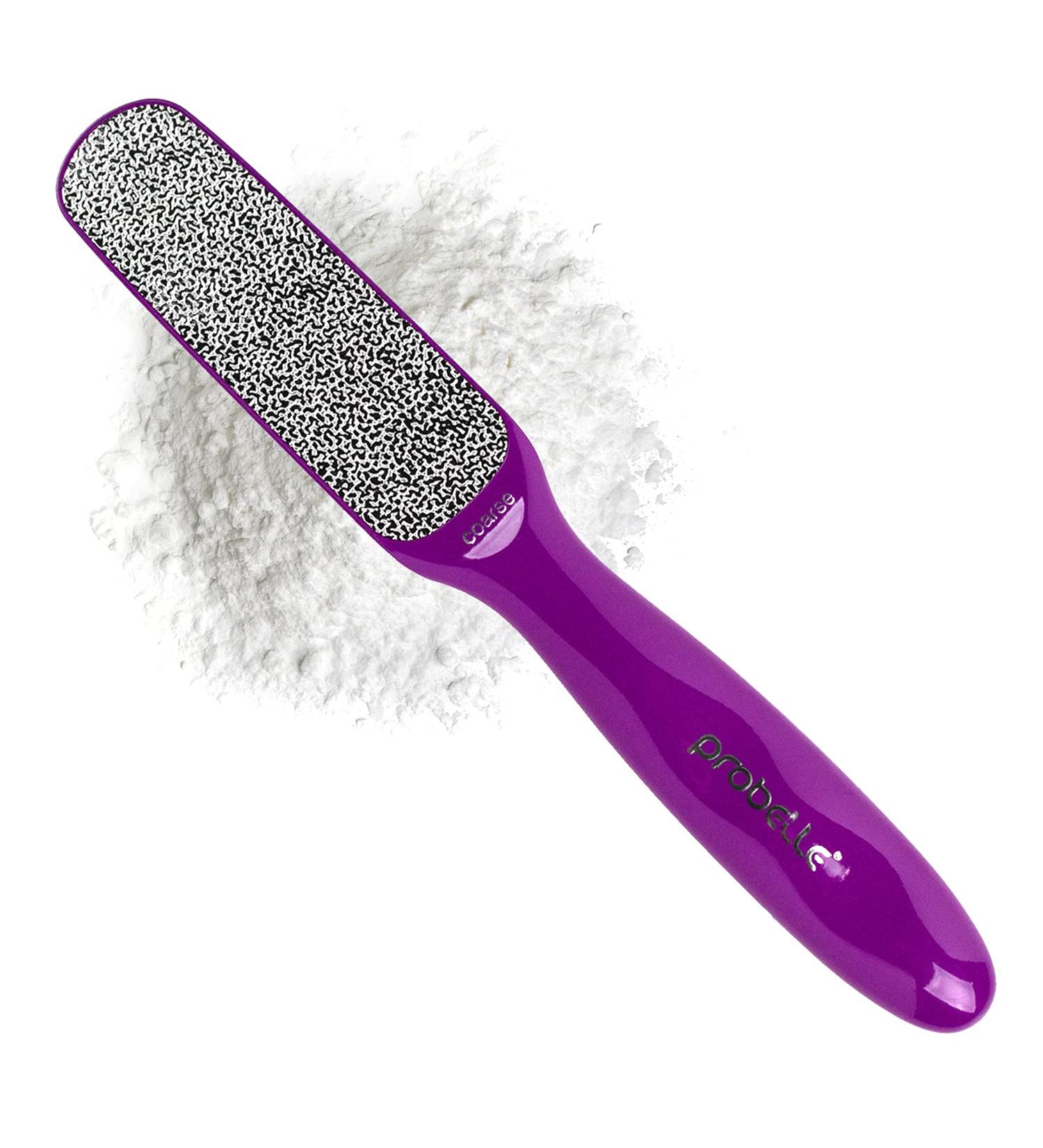 Probelle Double Sided Multidirectional Nickel Foot File Callus Remover - Immediately Reduces calluses and Corns to Powder for Instant Results Safe Tool (Purple) - Buy Online on GoSupps.com