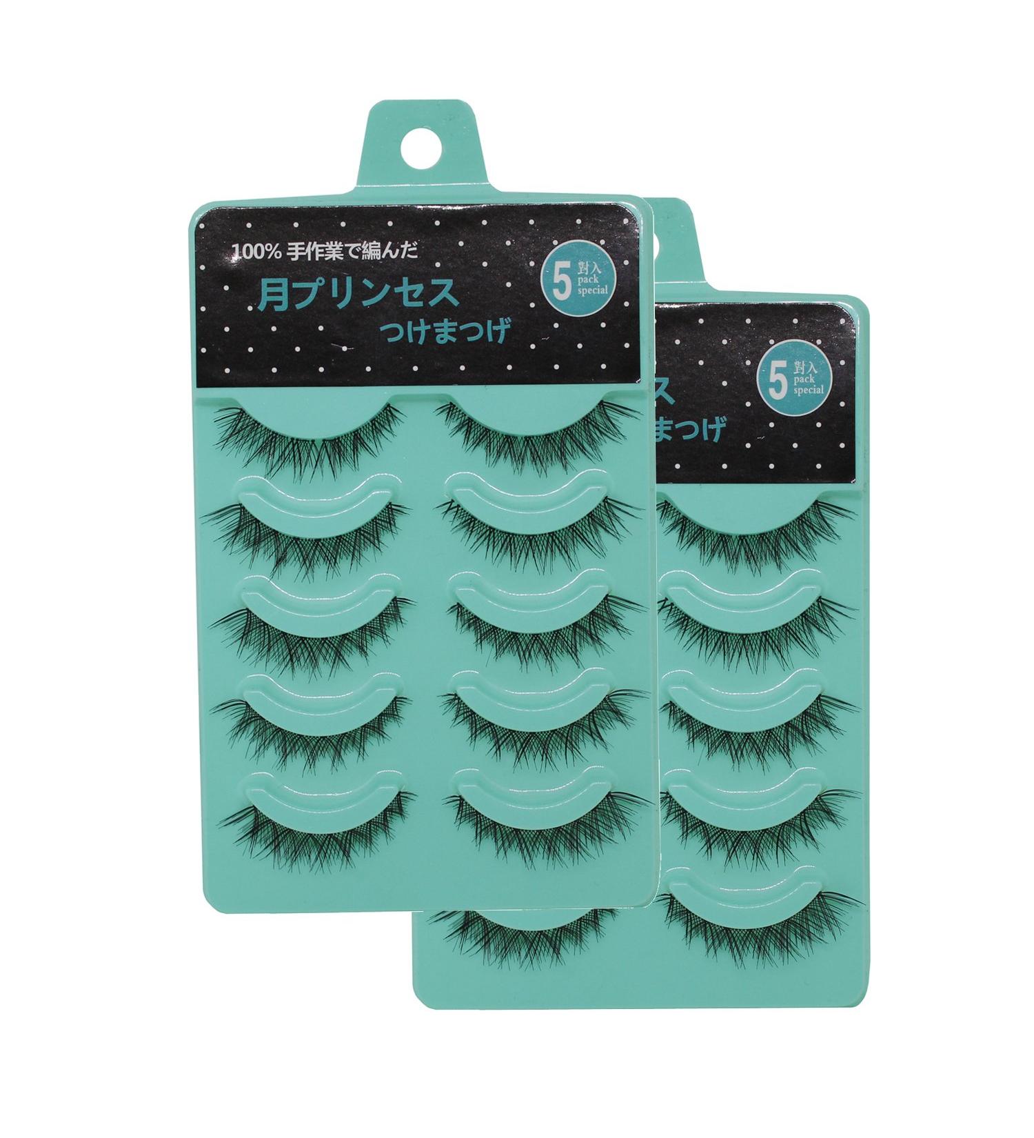Scala 10 Pair Crisscross Short False Eyelashes - Natural Look L-12 (2 Packs) | International Shipping - Buy Online on GoSupps.com