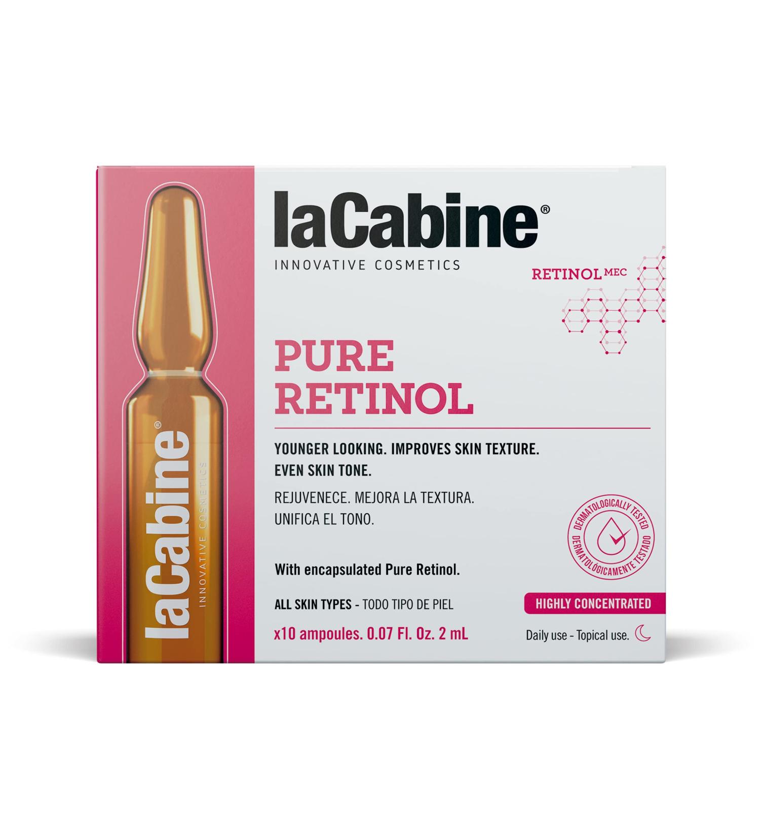 laCabine Pure Retinol Ampoule Serum | Youthful Radiance & Renewed Skin Shop Internationally - Buy Online on GoSupps.com