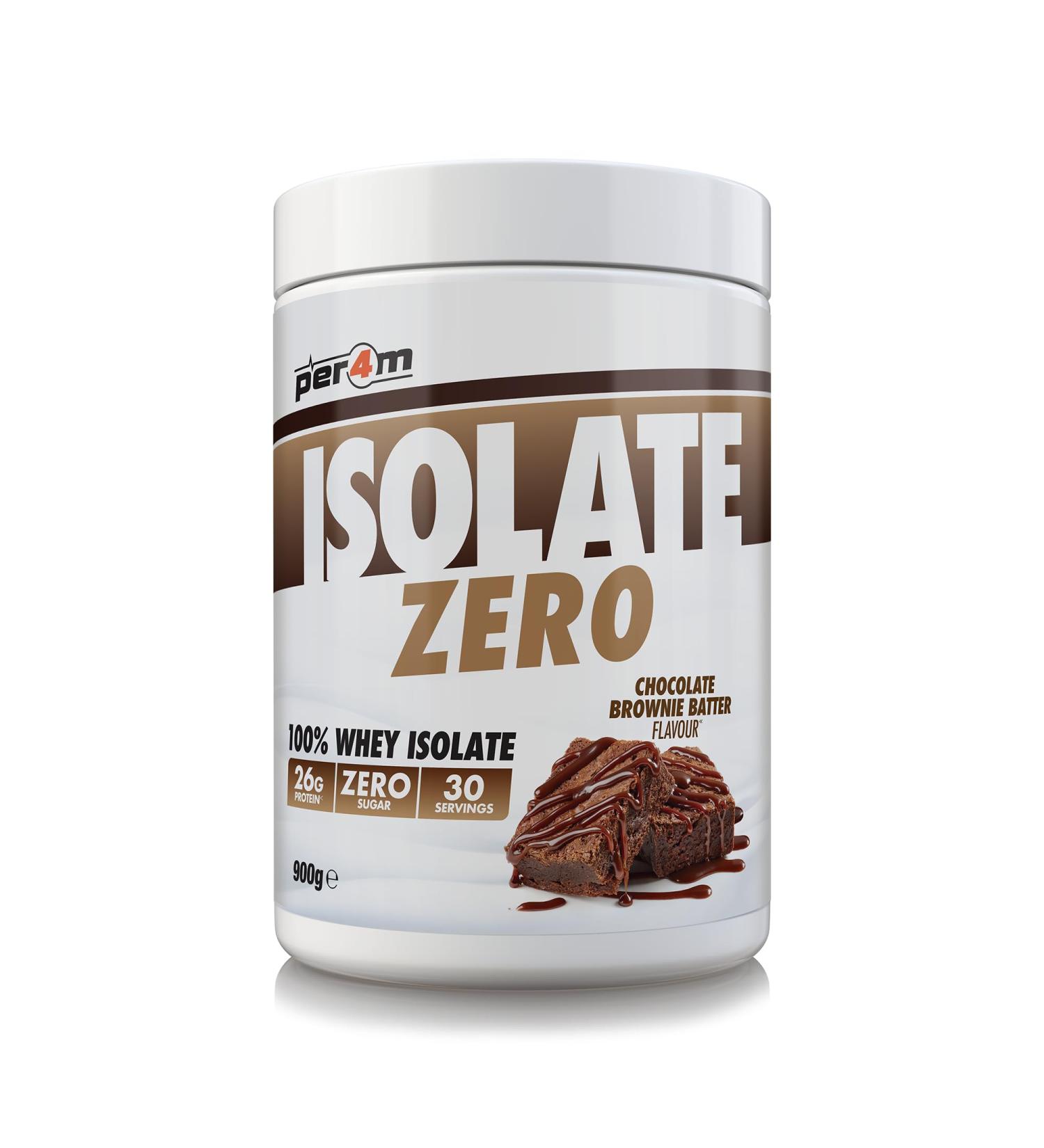  per4m Per4m Isolate Zero Choc Brownie Batter 900g - Buy Online on GoSupps.com