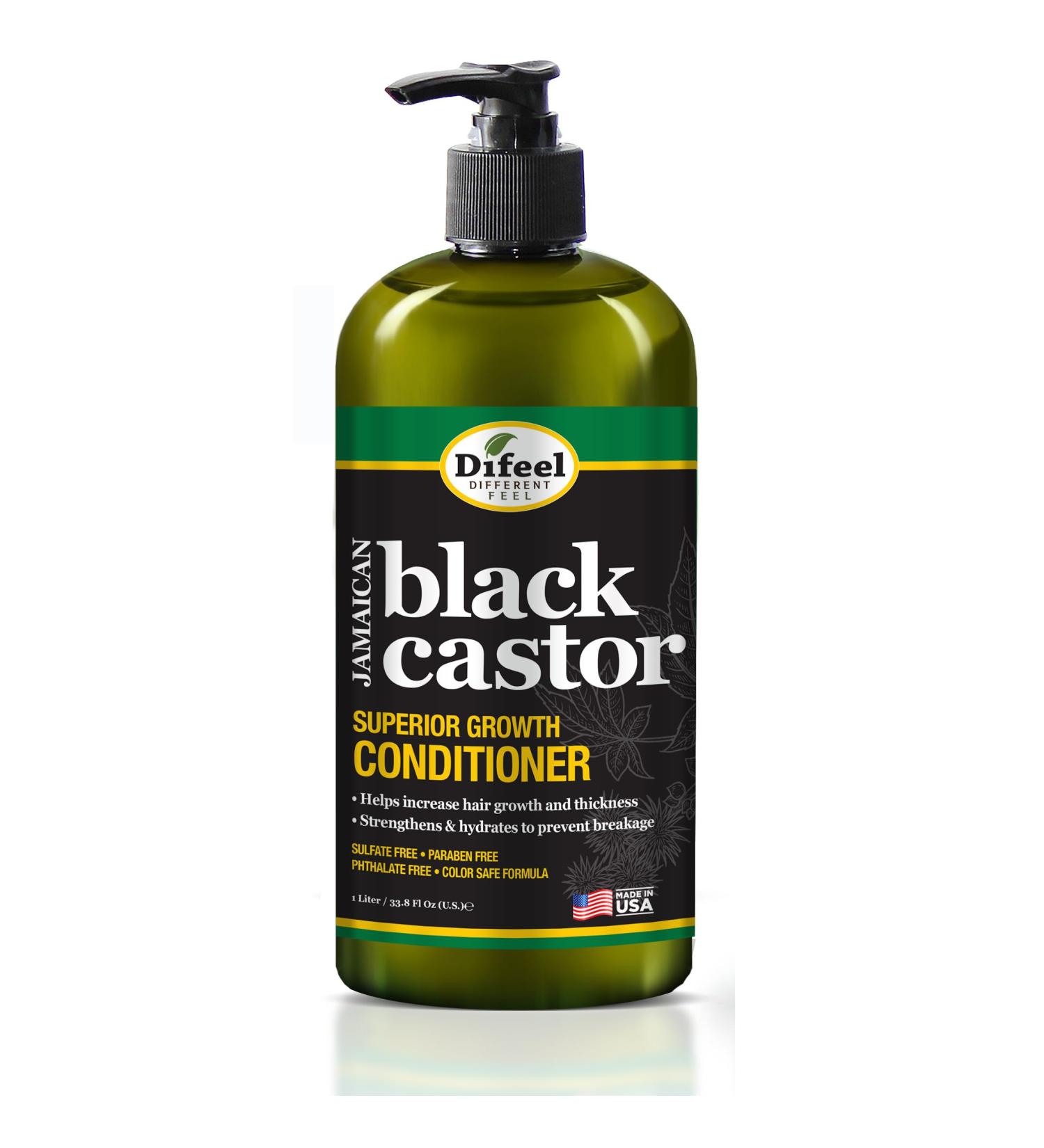 Difeel Superior Growth Jamaican Black Castor Conditioner 33.8 oz - Sulfate Free Natural Ingredients International Shipping Available - Buy Online on GoSupps.com