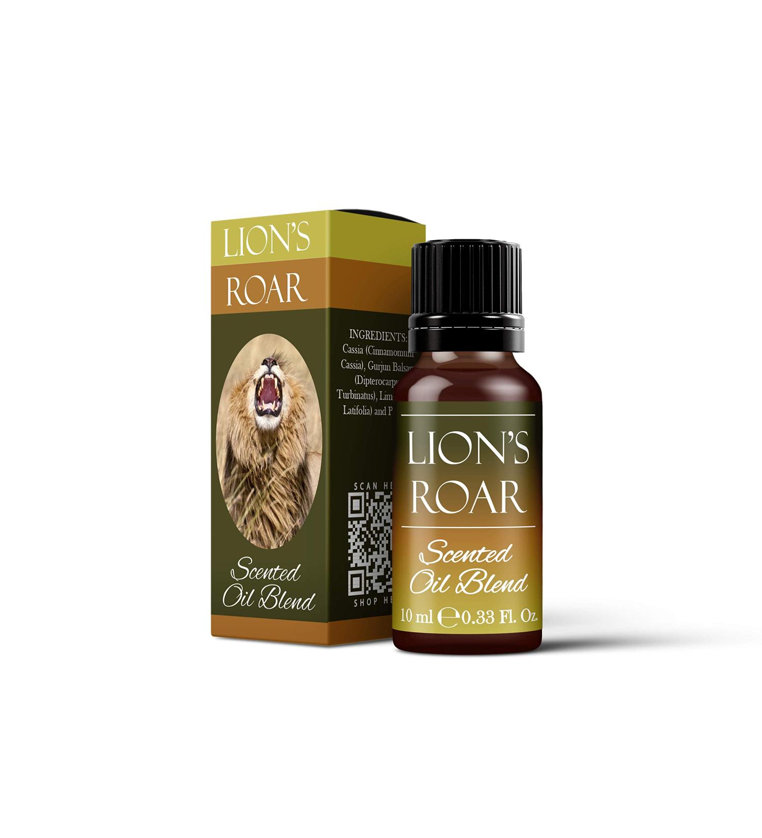 Buy Mystic Moments Lion s Roar Scented Oil Blend - 10ml | International Shipping Available - Buy Online on GoSupps.com