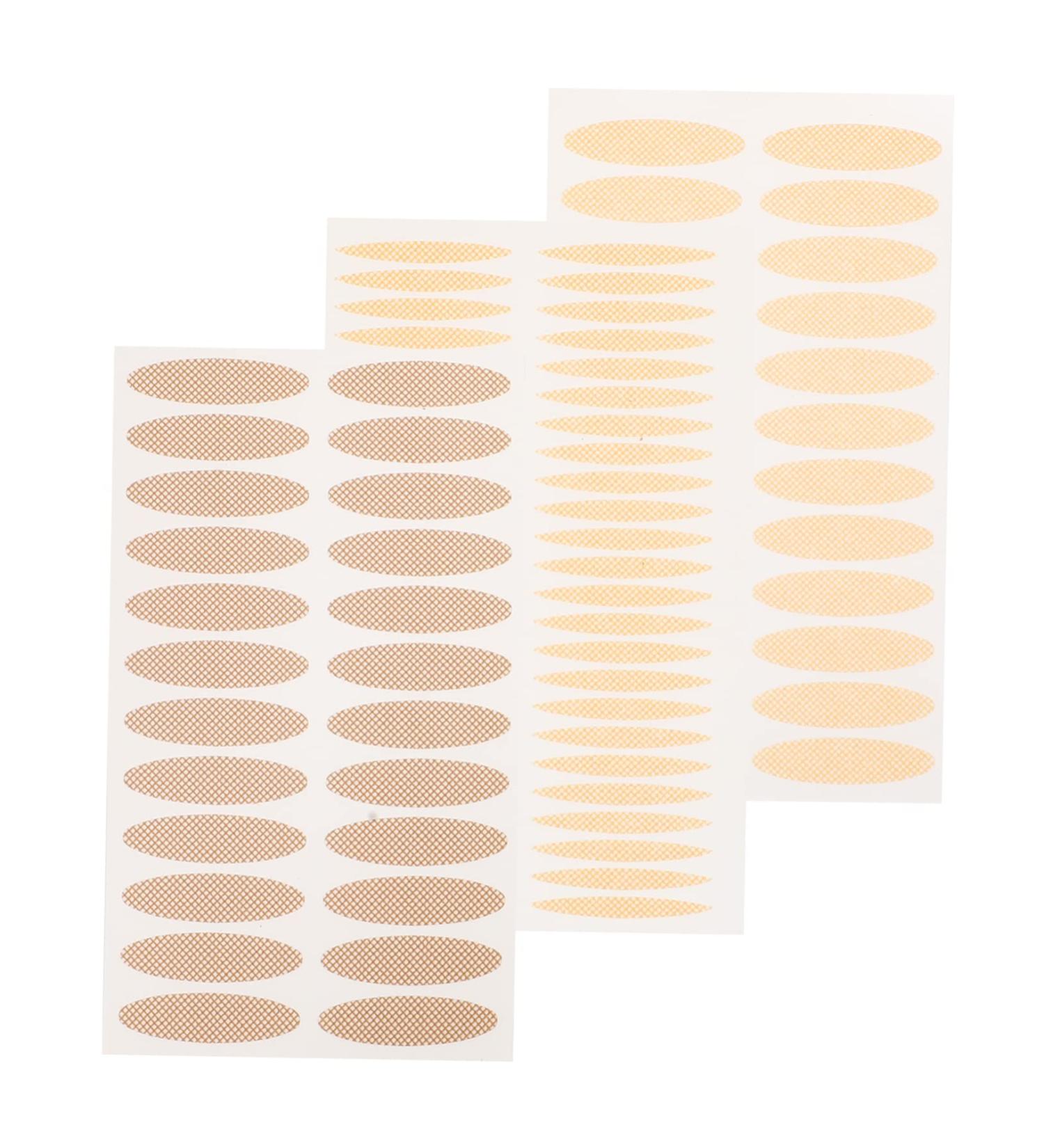 FRCOLOR 80pcs Lace Double Eyelid Sticker Clear Wallet Makeup Invisible Eyelid Tapes Supplies Man Make up - Buy Online on GoSupps.com
