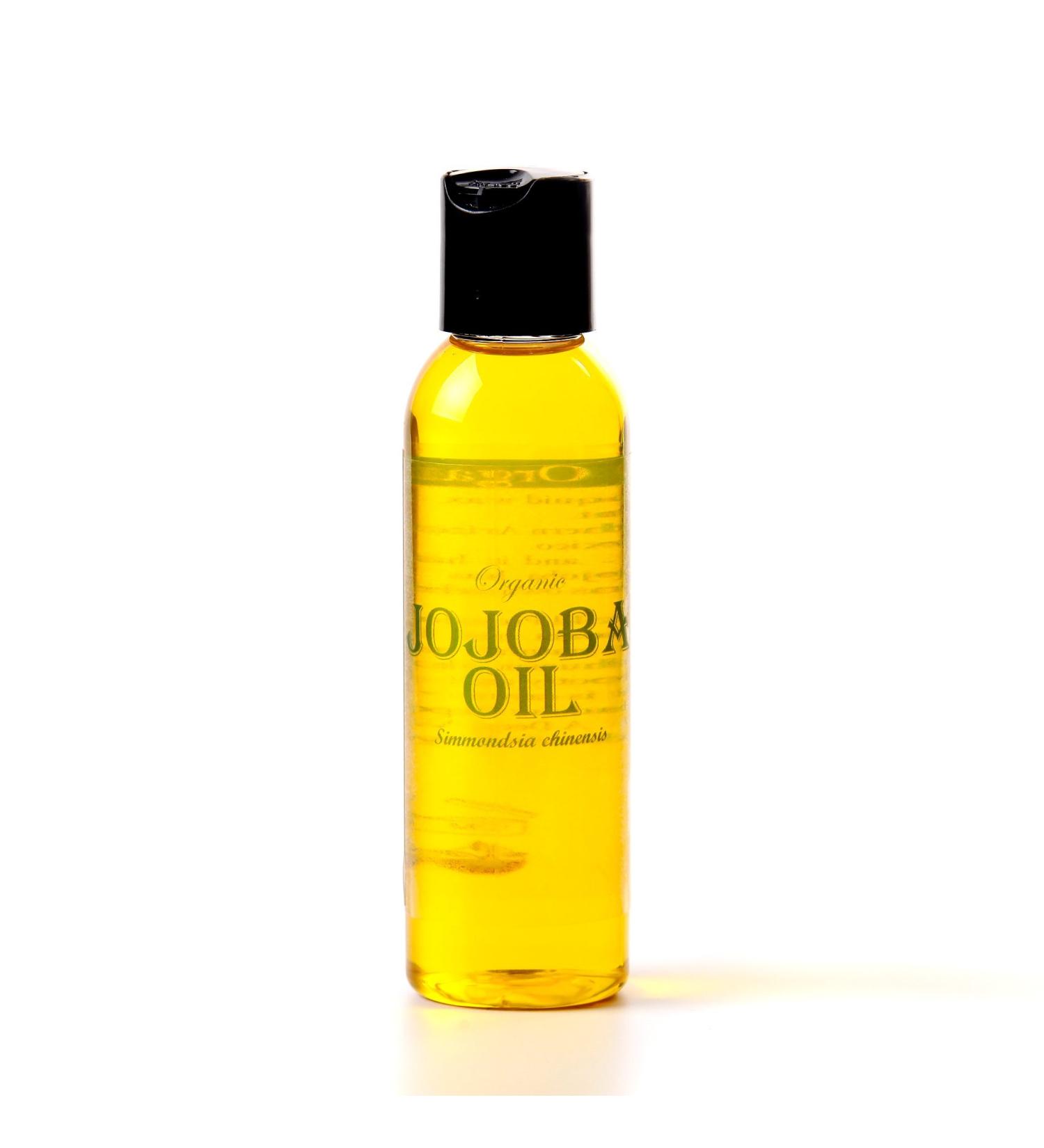 Mystic Moments Jojoba Organic Carrier Oil - 100% Pure 125ml | Best for Skin & Hair | International Shipping - Buy Online on GoSupps.com