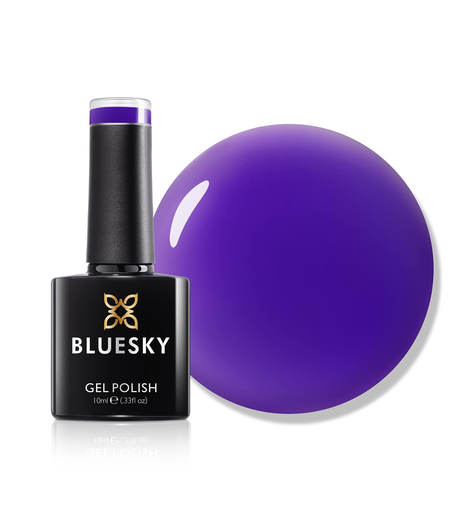 Bluesky UV/LED Gel Soak Off Nail Polish Glaze 06 Groove On Over 10 ml (Requires Curing Under UV/LED)
