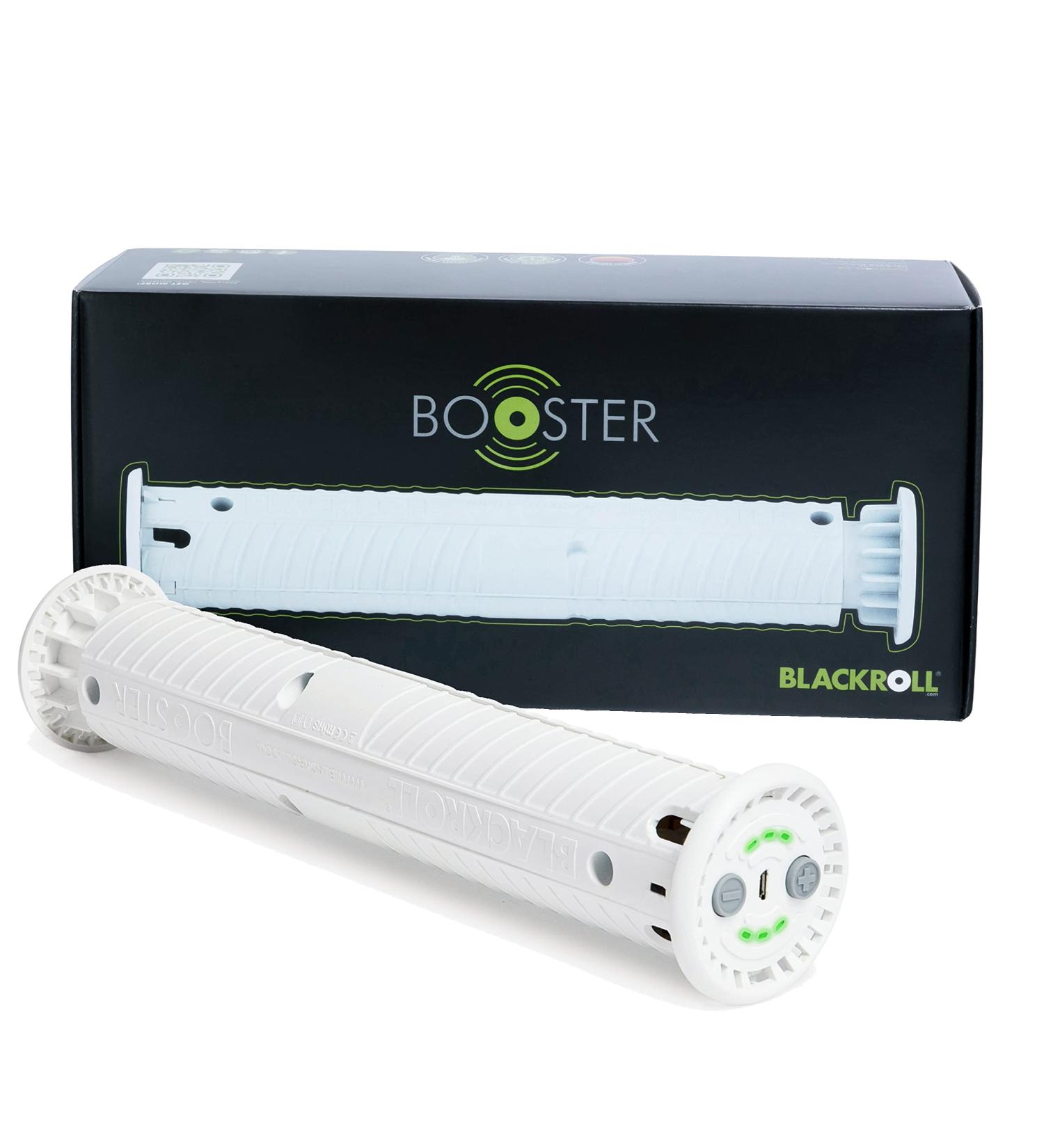 Blackroll Booster - Vibrating Massage Roller for Pain Relief & Fascia Recovery | International Shipping Available - Buy Online on GoSupps.com