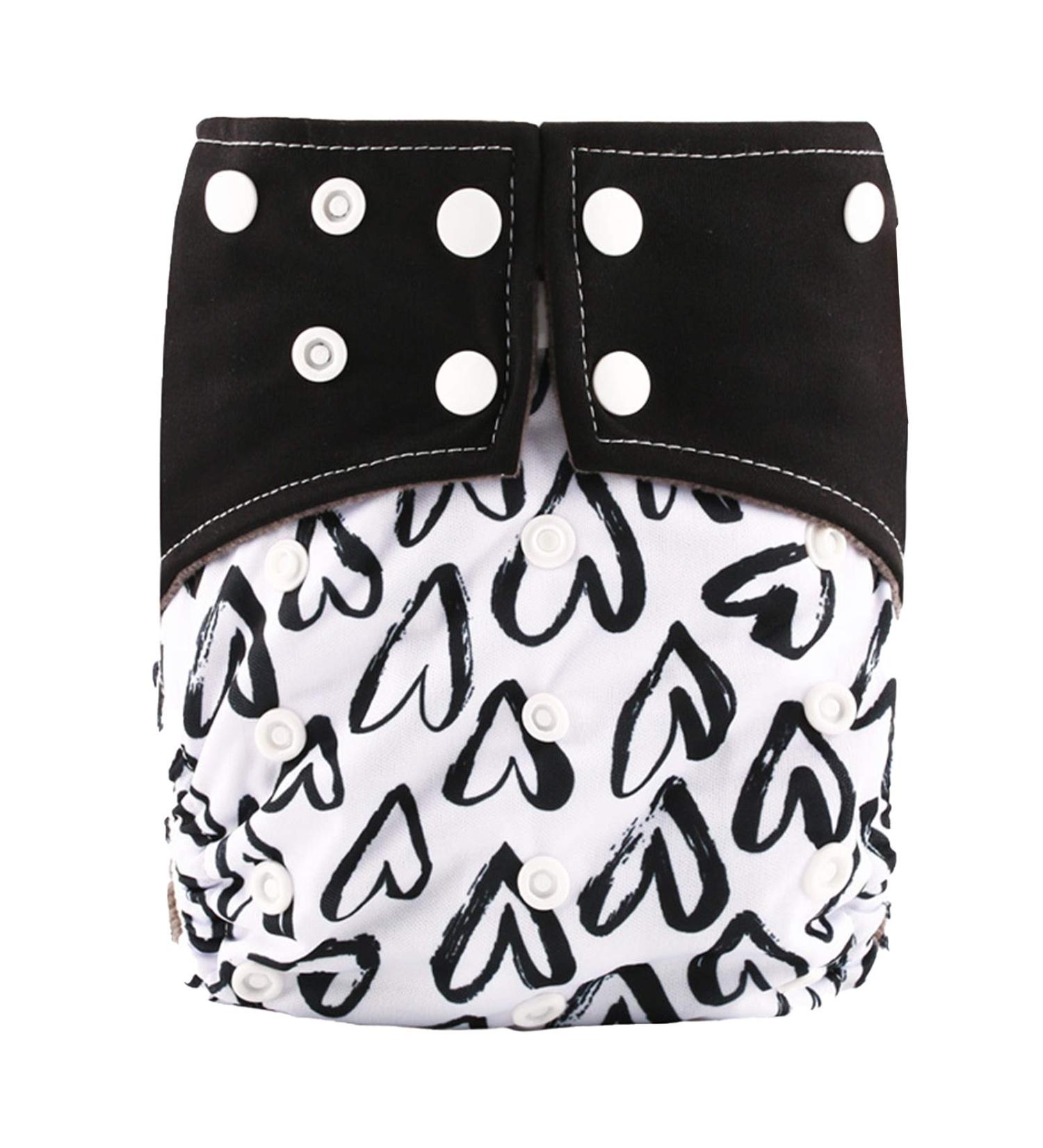 Maeau Washable Diaper Pants for Newborns (3-16kg) - Waterproof Patterned Fabric Diapers for Night Use - Eco-Friendly Baby Care - Buy Online on GoSupps.com