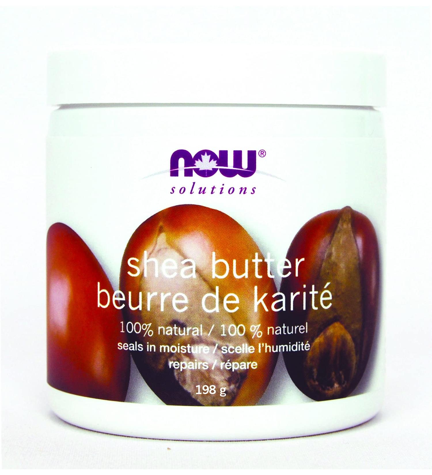 NOW Solutions Shea Butter Skin Emollient Seals in Moisture for Dry Rough Skin 207ml - Buy Online on GoSupps.com