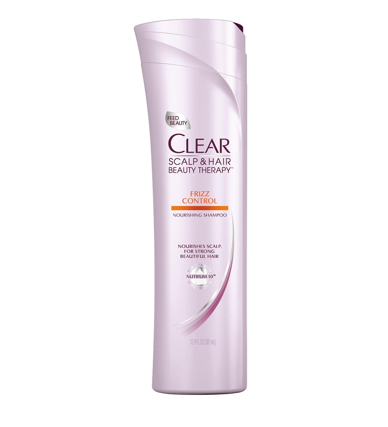 Clear Scalp & Hair Beauty Therapy Frizz Control Shampoo 12.9 oz