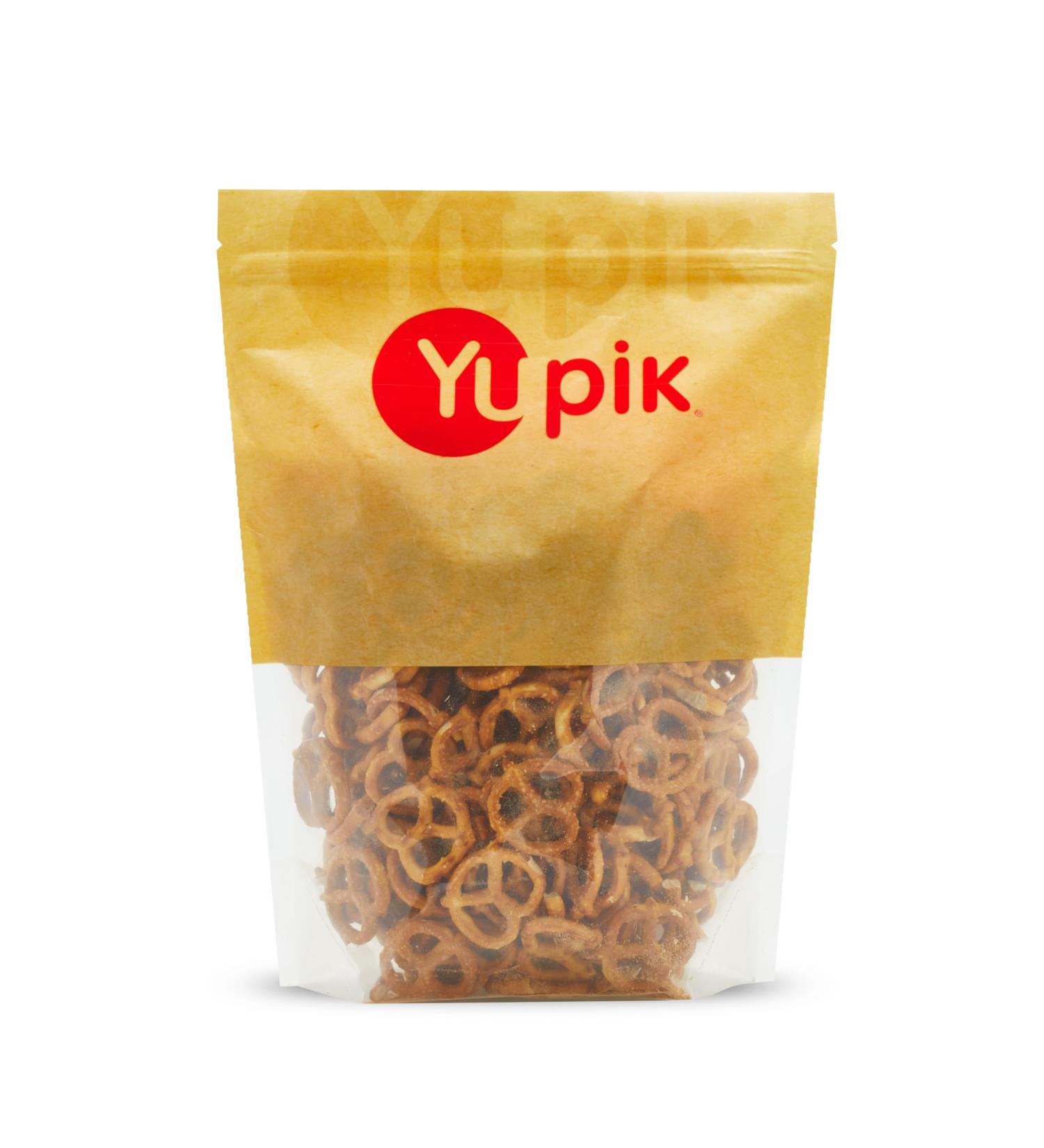 Yupik Pretzel (Mini-Qs) Salted Crunchy Snack 0.45Kg - Buy Online on GoSupps.com