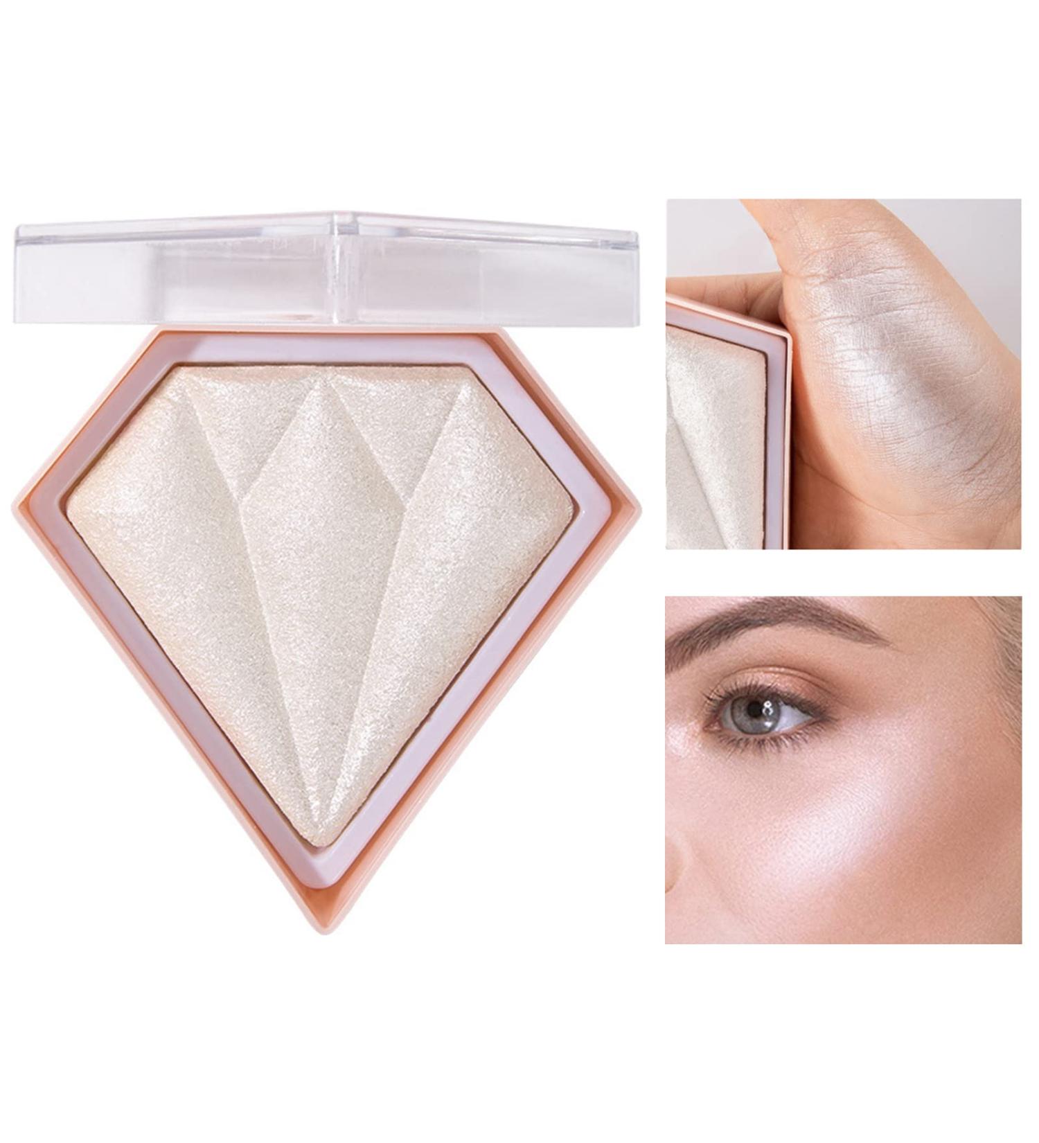 Highlighter Blush Shimmer Palette for Cheeks | Long Lasting Contour & Bronzer | Pearl White Shade | 8.00g - Buy Online on GoSupps.com