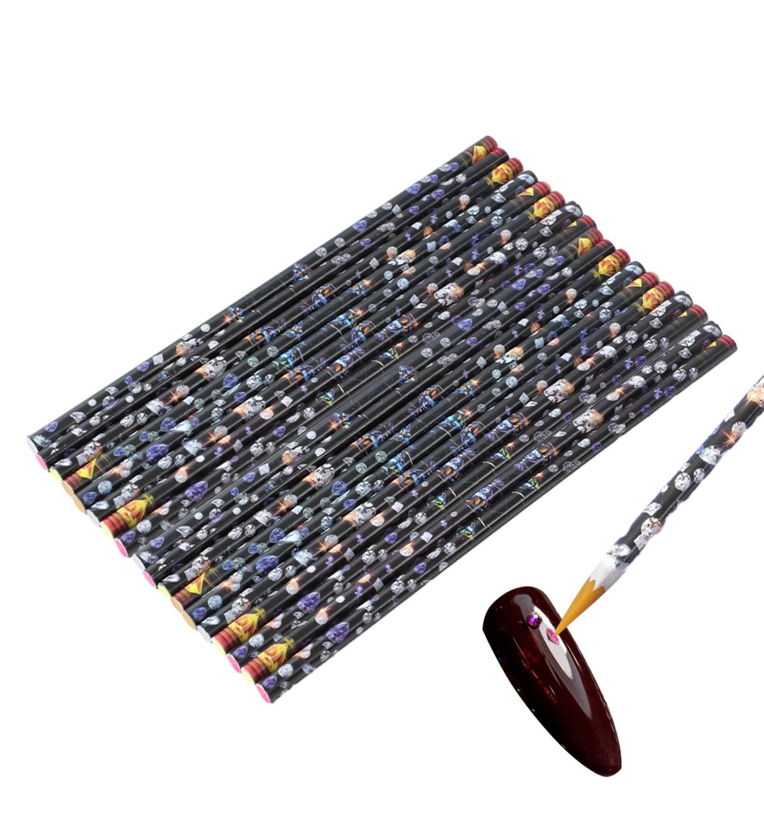 Nail Rhinestone Picker Adhesive Resin Rhinestones Picker Pencil | Gem Pick up Tool for Nails Crafts Makeup Face Clothes Shoes Handle Manicure Rhinestone Applicator Money money - Buy Online on GoSupps.com