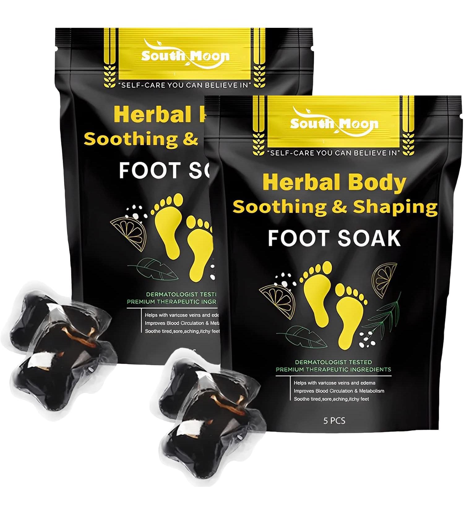 10Pcs Body Detox Foot Soak for Weight Loss - Herbal Cleansing Foot Soak Salts - Buy Online on GoSupps.com