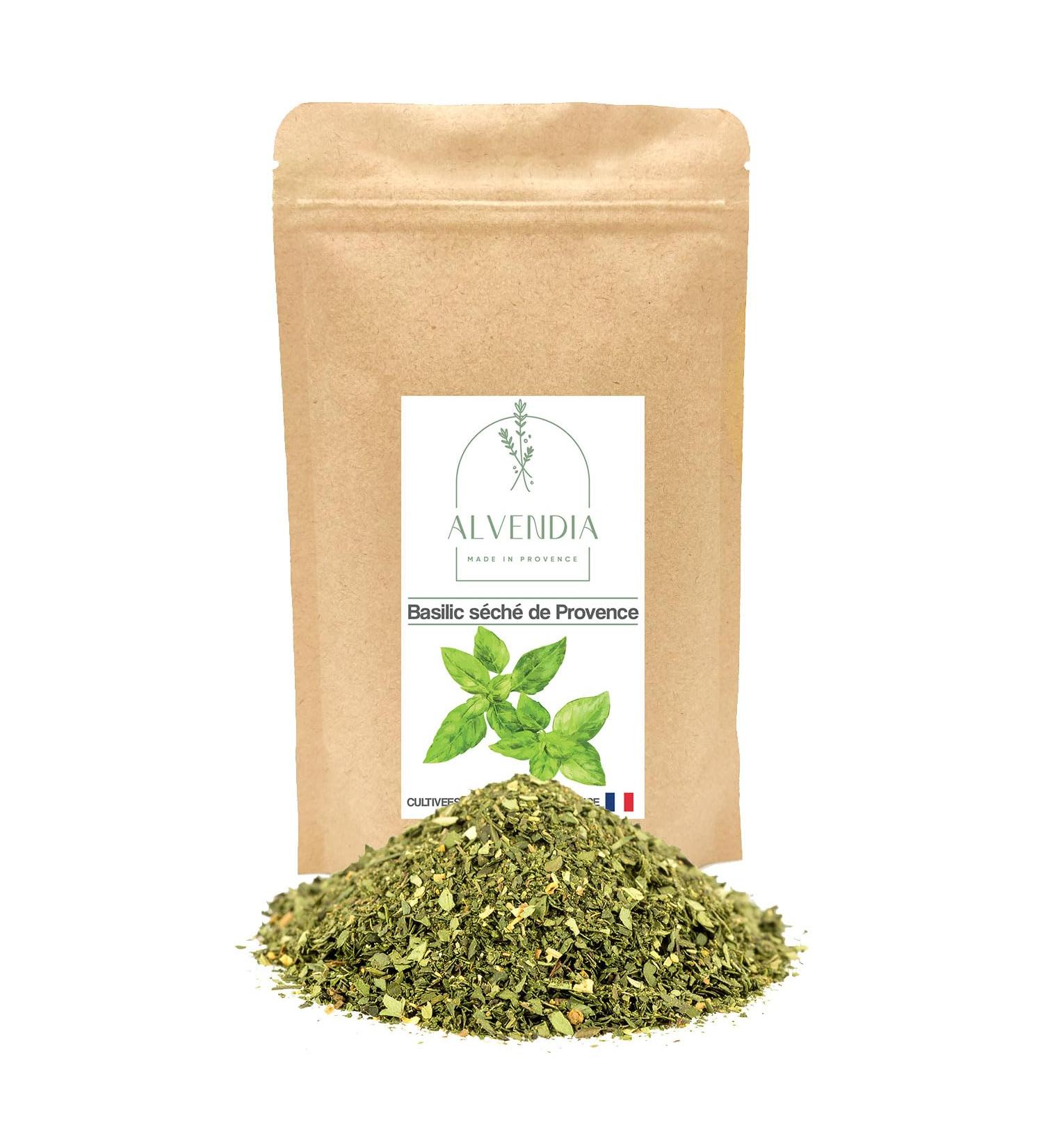ALVENDIA - V ritables Basilic s ch de Provence - Parfait pour la Cuisine - Cultiv e en Provence - Paquet de 200 Grammes - Buy Online on GoSupps.com