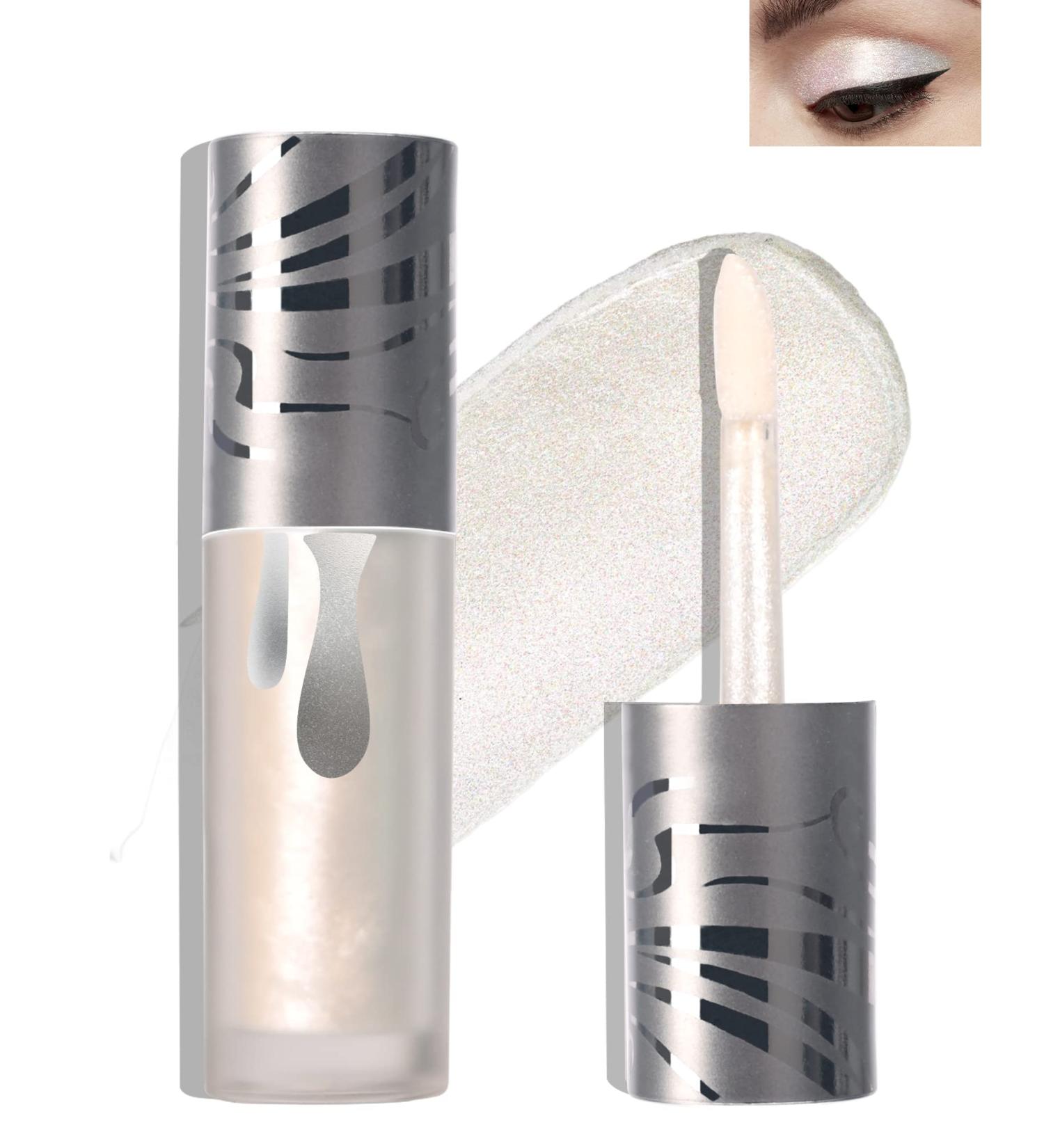 Glitter Eyeshadow Liquid Shiny Liquid Eyeshadow Long Lasting Quick-Drying Opaque Multi-Dimensional Eye Look Eye Shadow Korean Shimmer Crystals Eyeshadow Eye Makeup Gift for Women Girl- 06# - Buy Online on GoSupps.com