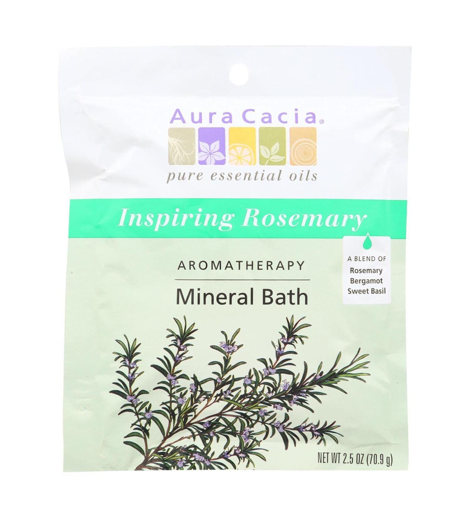 Aromatherapy Mineral Bath - Inspiration Packet 6 Units / 2.5 oz