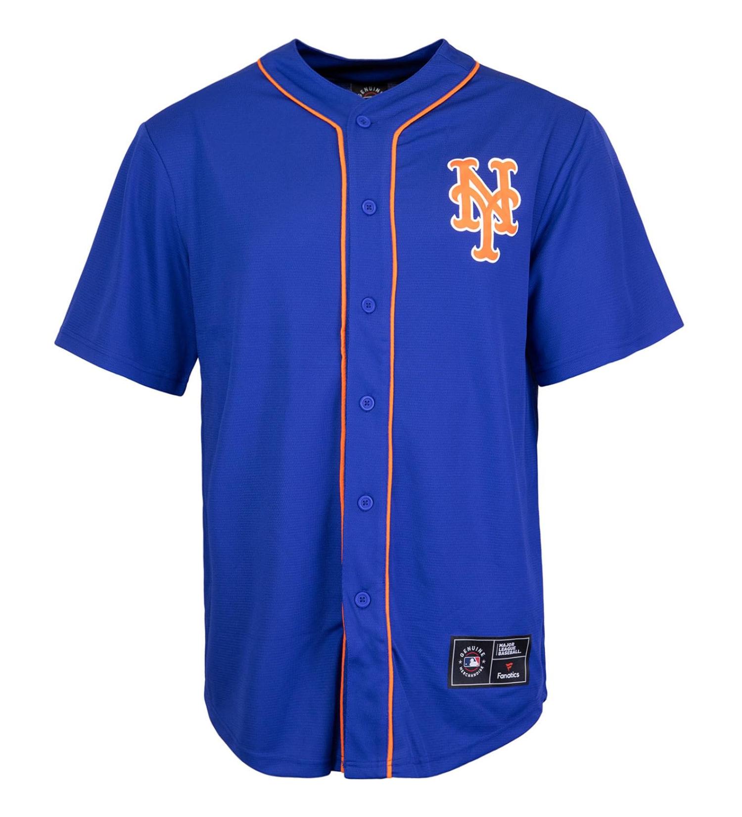 Buy Fanatics MLB Core Team Jersey XL - New York Mets | Official Merchandise for International Shipping - Buy Online on GoSupps.com