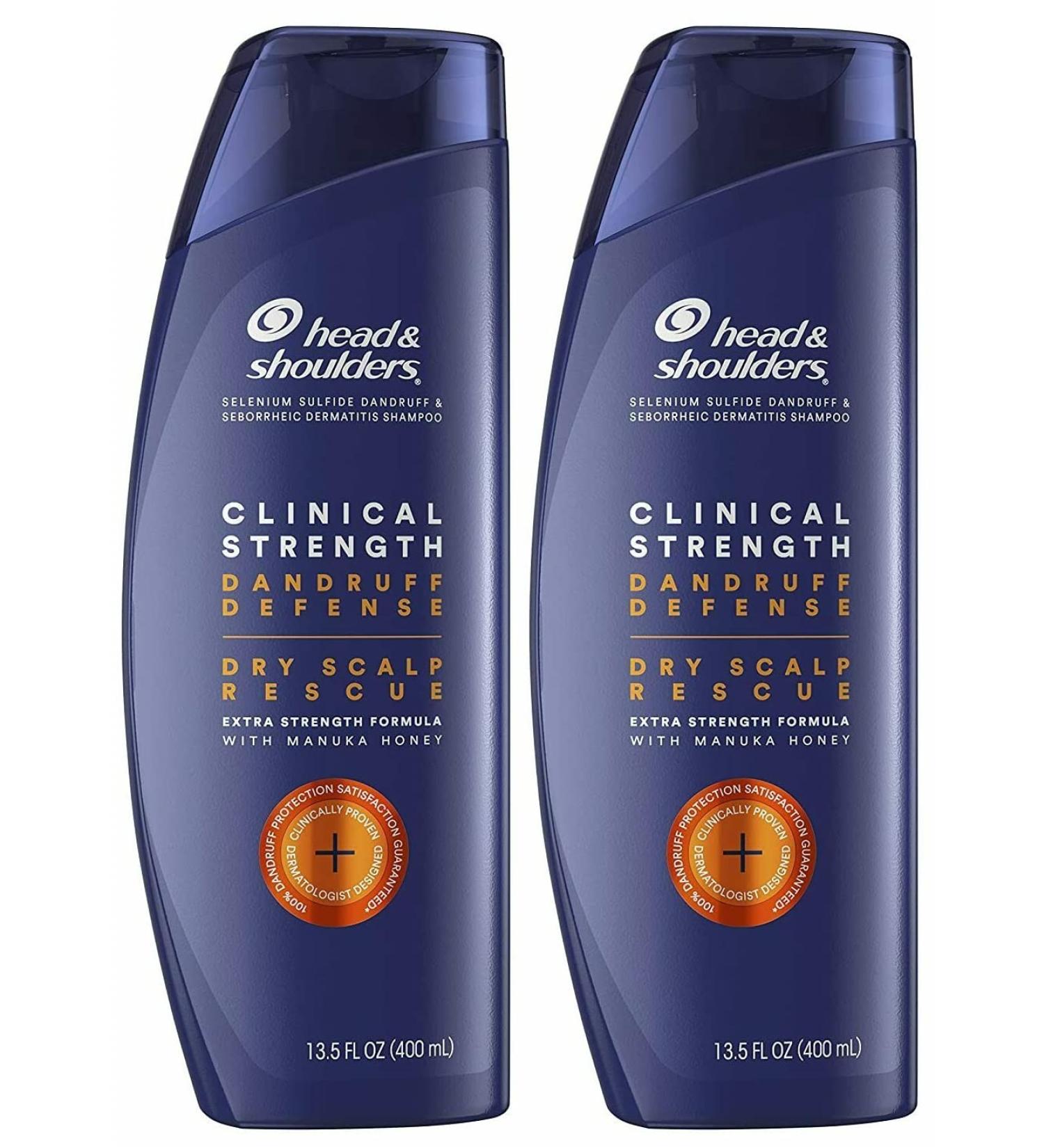Head and Shoulders Anti Dandruff Clinical Strength Seborrheic Dermatitis Shampoo 3.5 Fl Oz - Pack of 2 - Buy Online on GoSupps.com