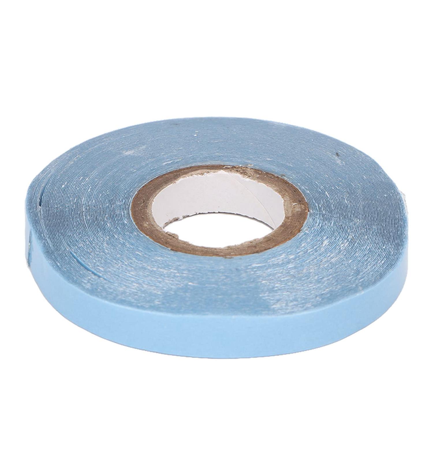 Qukaim Wig Tape Wig Tape Roll 12 Yards Double Sided Adhesives for Hair Extension Lace Front 0.3in Blue - Buy Online on GoSupps.com