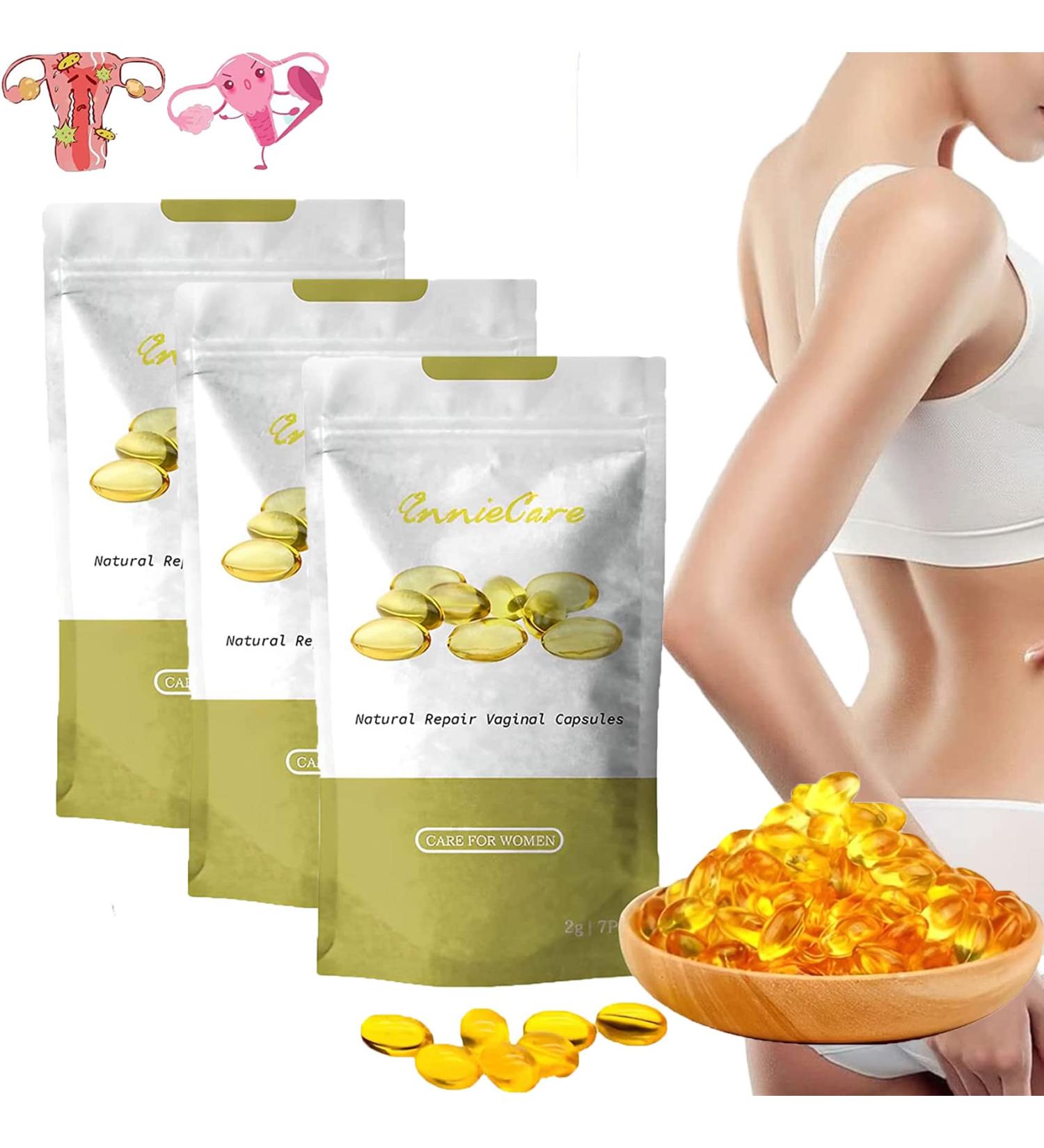 Dengwang Anniecare Natural Vaginal Repair Capsules and Detox Gel (Pack of 3 Boxes) - Buy Online on GoSupps.com