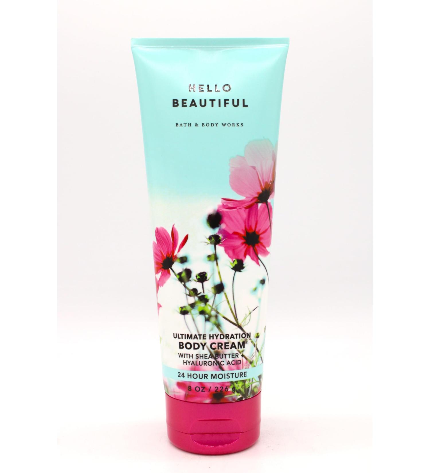 Hello Beautiful Bath and Body Ultimate Hydration Body Cream 8 oz