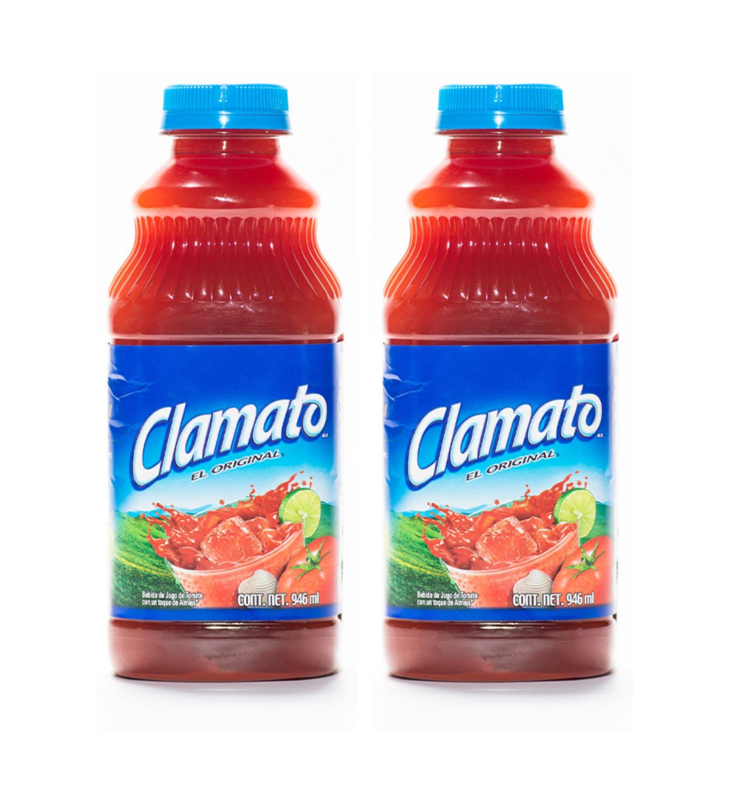 Clamato Juice Original (Clamato Motts Juice) 946ml (Pack 2)