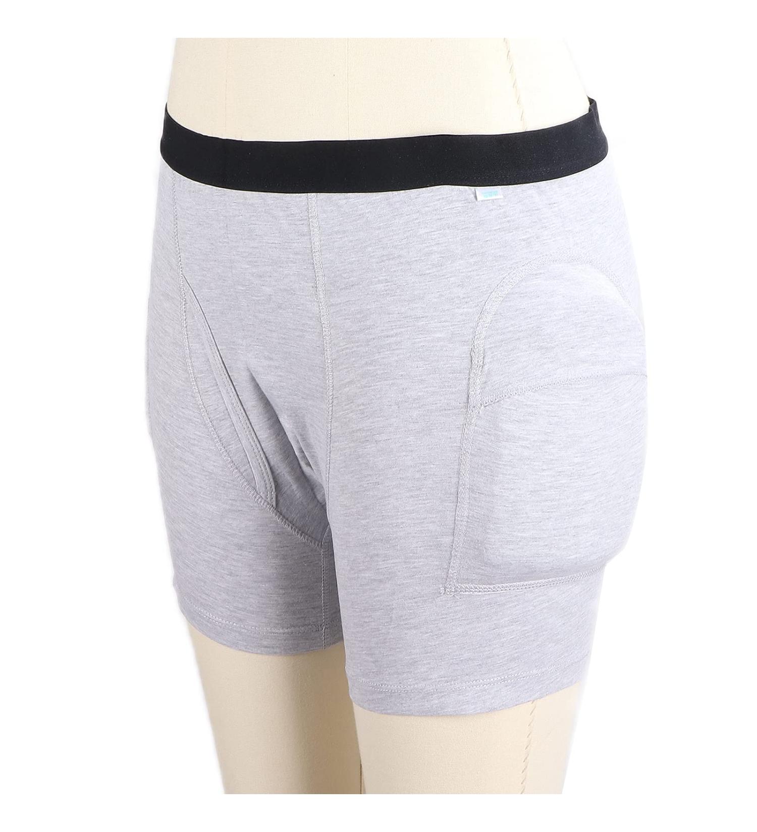 Brrnoo Hip Protector Pants for Seniors | Fall Injury Prevention | XL Hip Support Undergarment for Men & Women - Buy Online on GoSupps.com