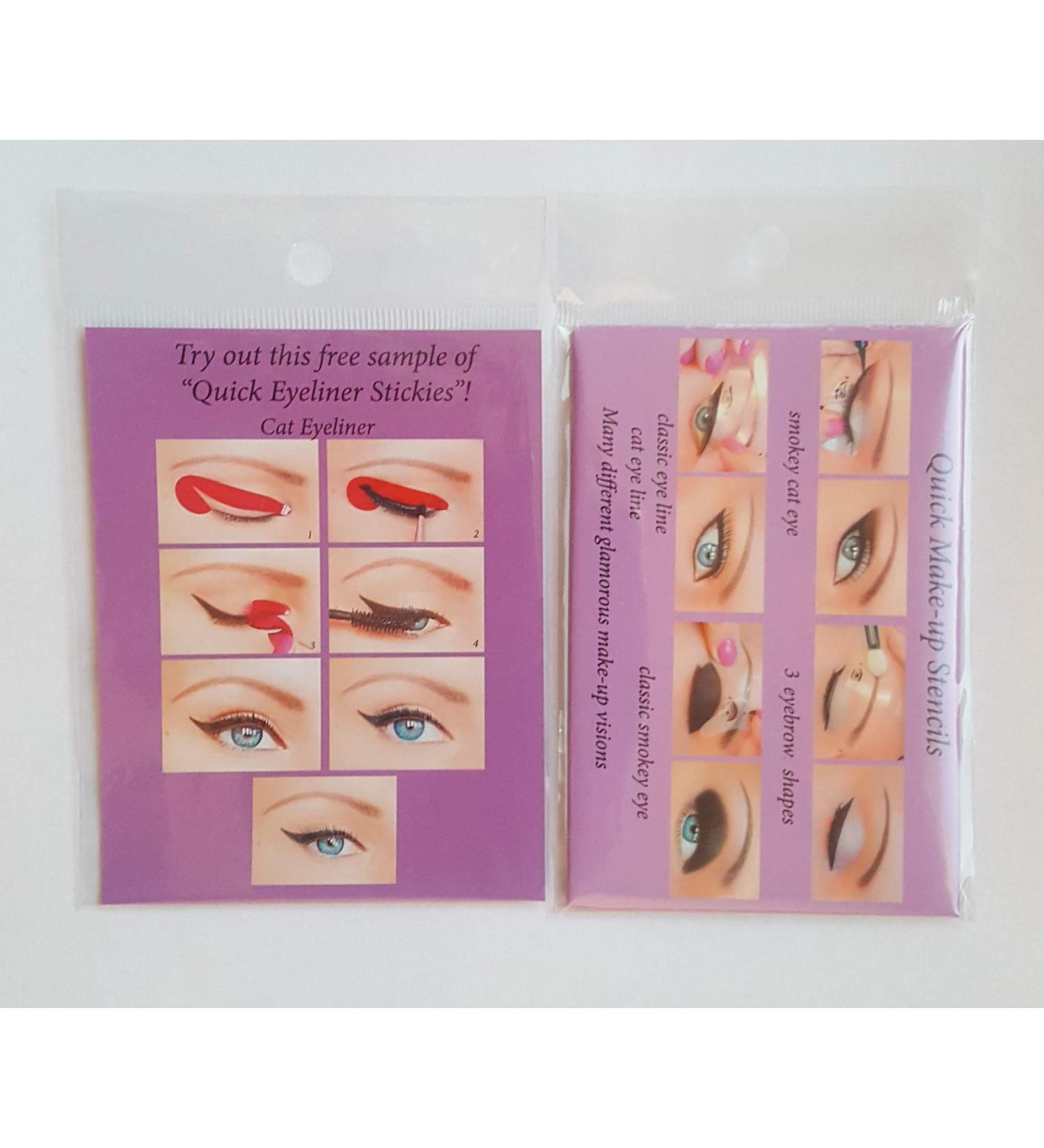 Quick Make-Up Stencils Set | 3 Easy Application Tools for Flawless Looks - Shop Internationally - Buy Online on GoSupps.com