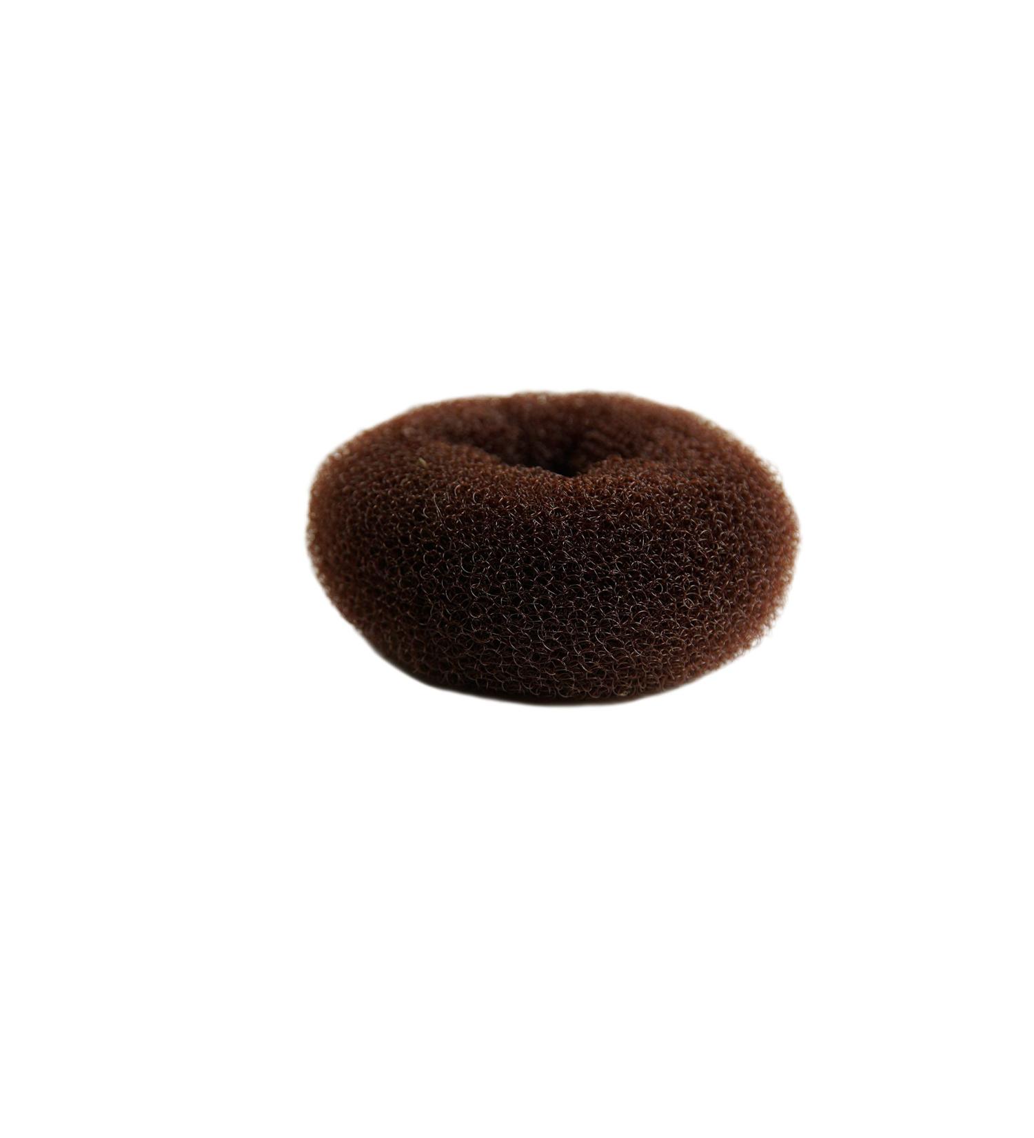 Wig Me Up RH-046 Brown Dutt Pillow - 8x4 cm Hair Styling Volume Ring for Dutt Rose Hairstyles - Buy Online on GoSupps.com