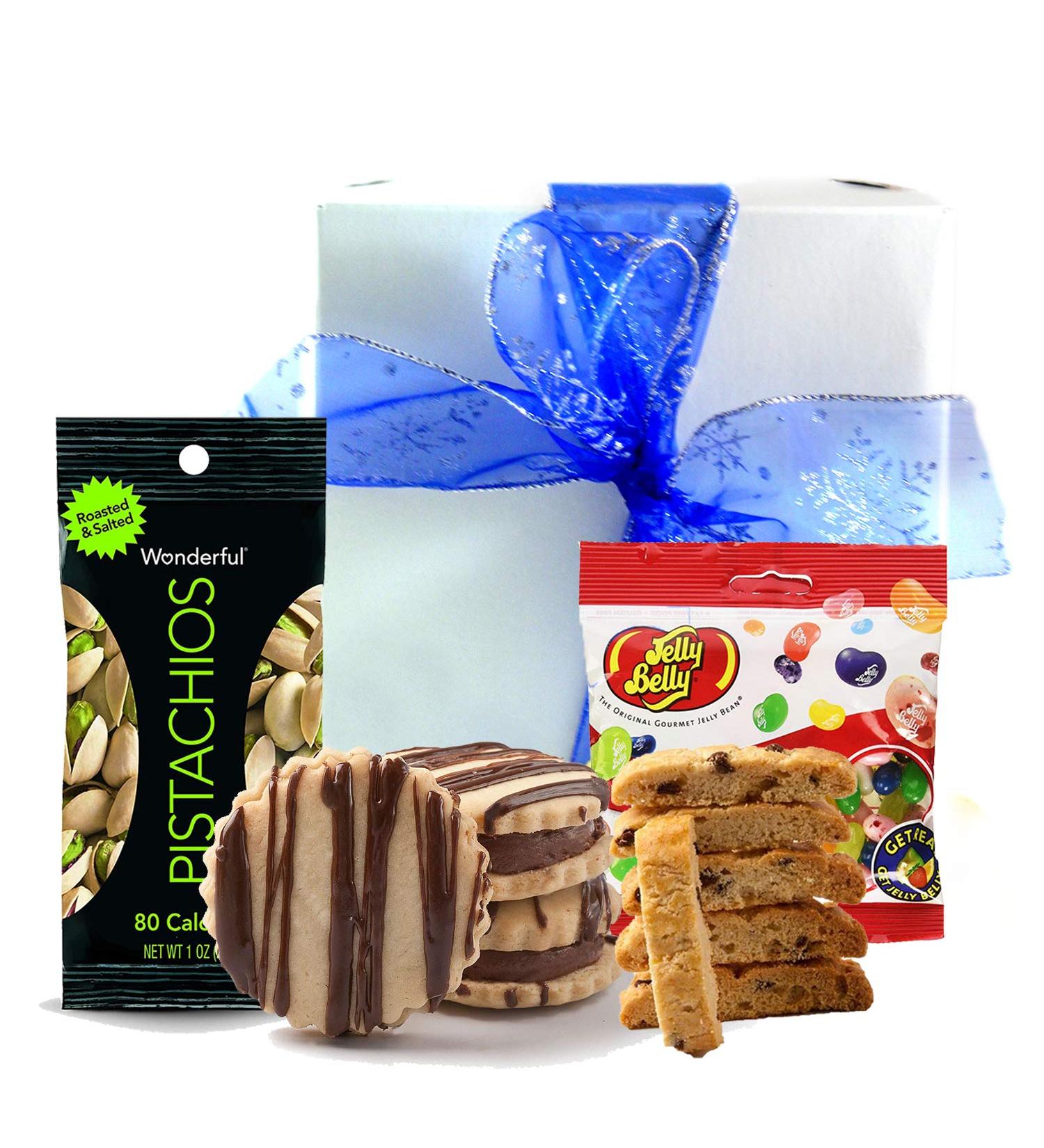 GlutenFreePalace.com Seasons Greetings Gift Box-Medium 16-Ounce