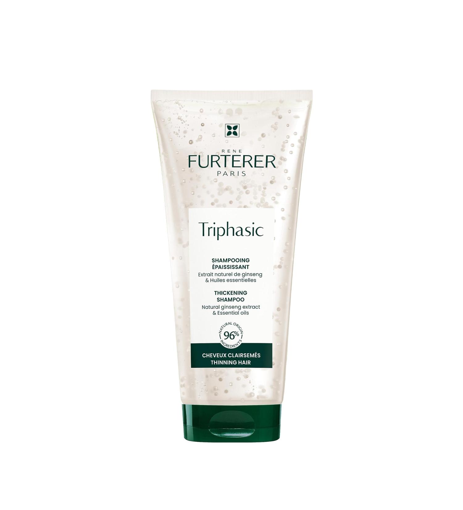 Ren Furterer - TRIPHASIC Shampoo - Pro-Density Complement - Thinning Hair Men & Women Silicone-free - 200ml - Buy Online on GoSupps.com