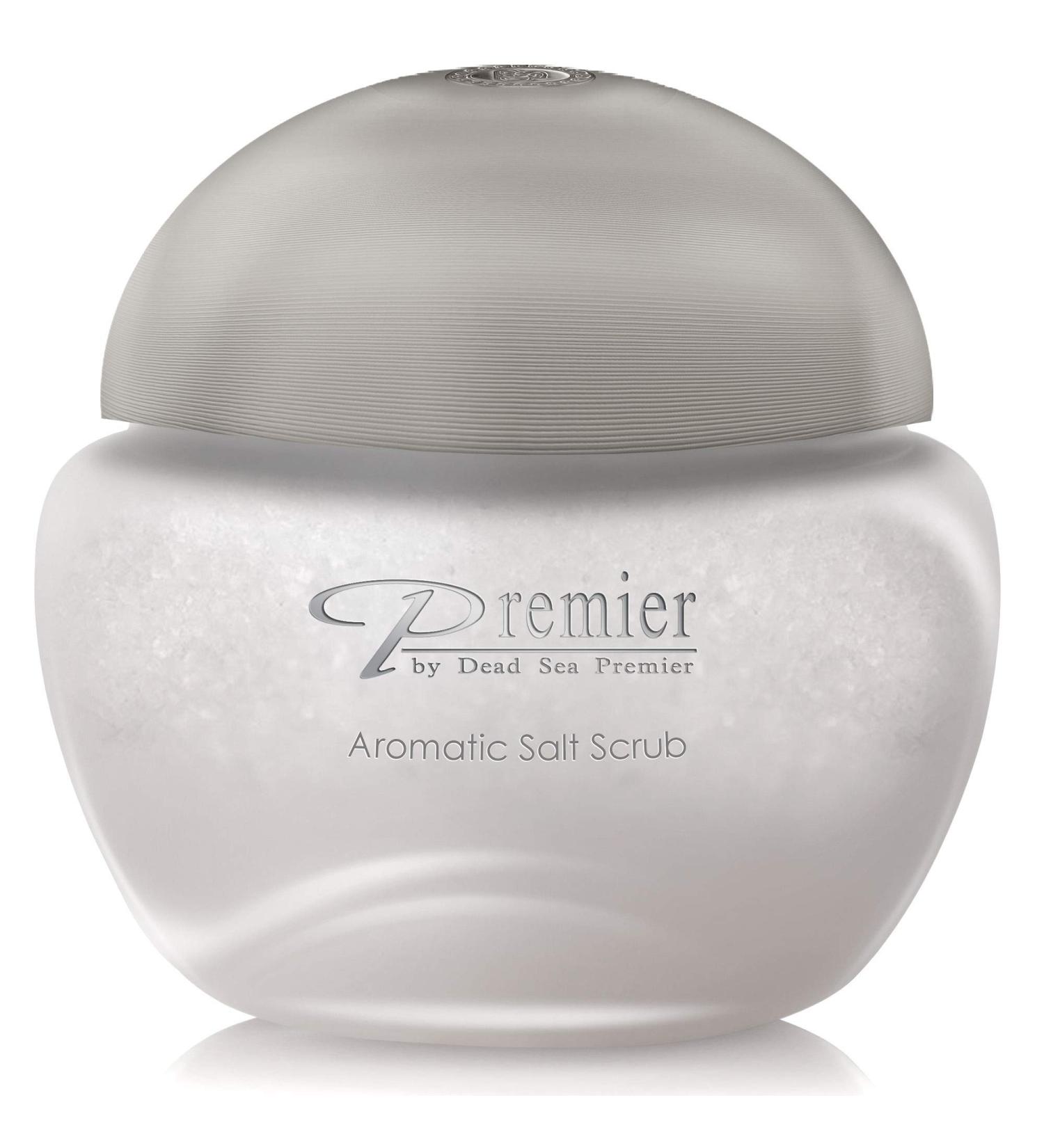 Premier Dead Sea Aromatic Salt Scrub - Exfoliating Bath Salts with Essential Oils & Jojoba - Breeze Scent | 10.05 FL OZ - Soft Smooth Skin for Hands Feet & Body - Buy Online on GoSupps.com