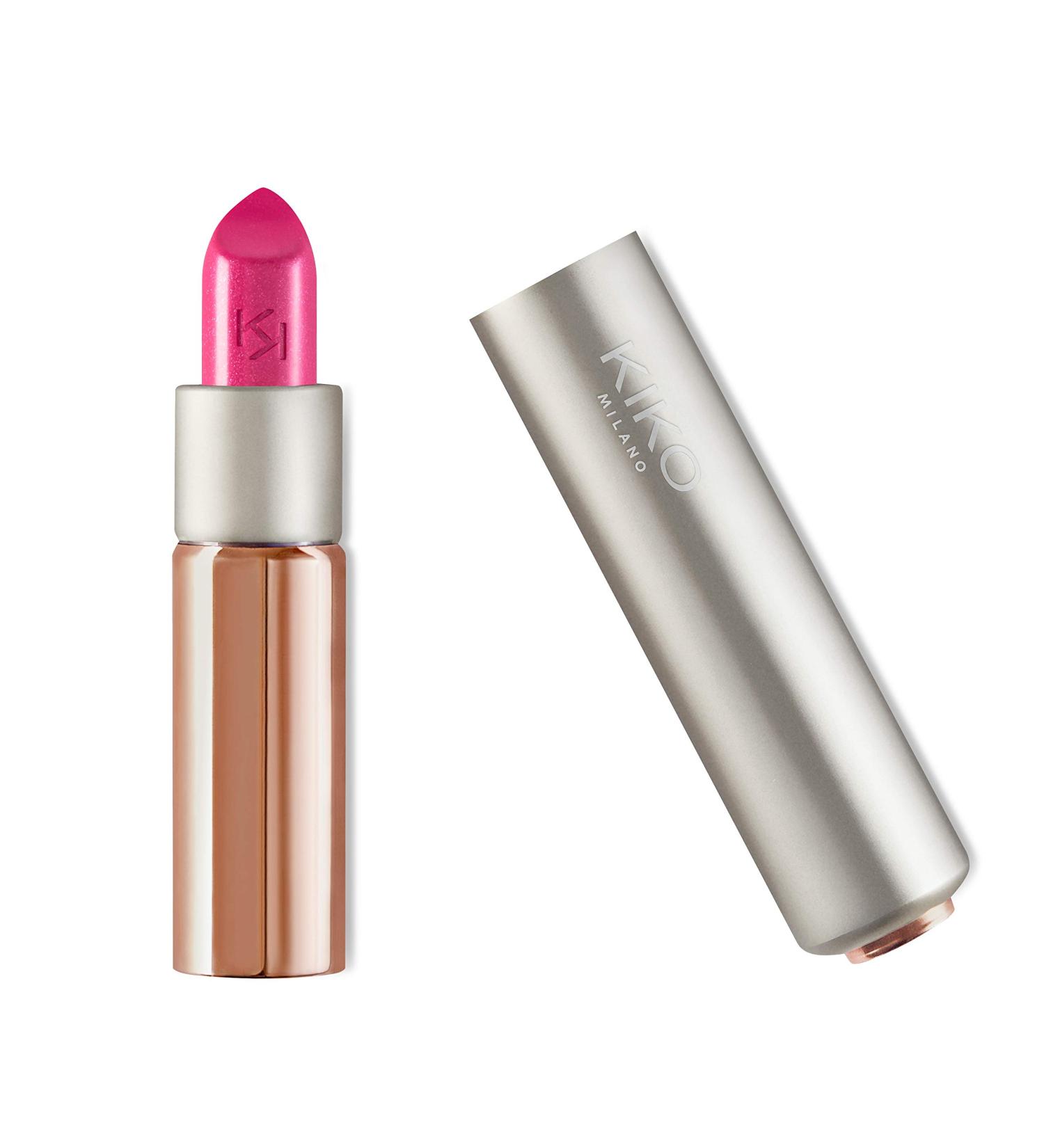 Kiko MILANO Glossy Dream Sheer Lipstick 214 - Shiny Fuchsia Color - Buy Online on GoSupps.com