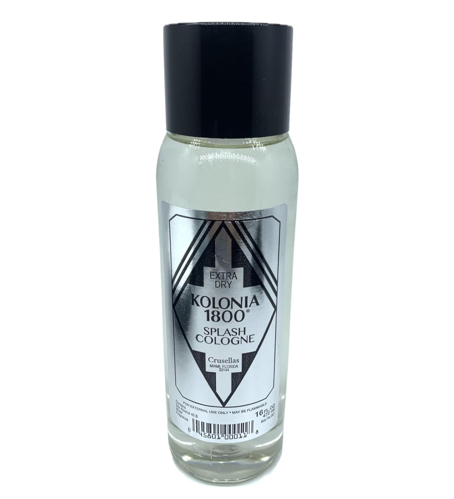 Legitima Kolonia 1800 Natural Extra Dry Splash Cologne (16 Fl. Oz.) 16 Fl Oz (Pack of 1)