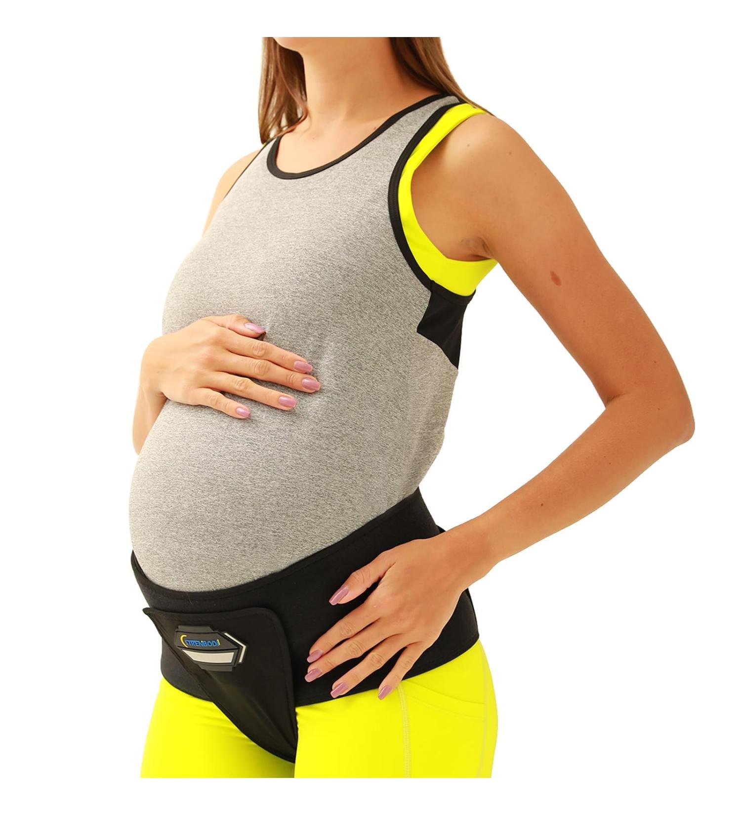Pregnancy & Maternity Belt | Compression Groin Band for Hernia & Pelvic Pain Relief - Uterine Prolapse Support (Medium - Buy Online on GoSupps.com