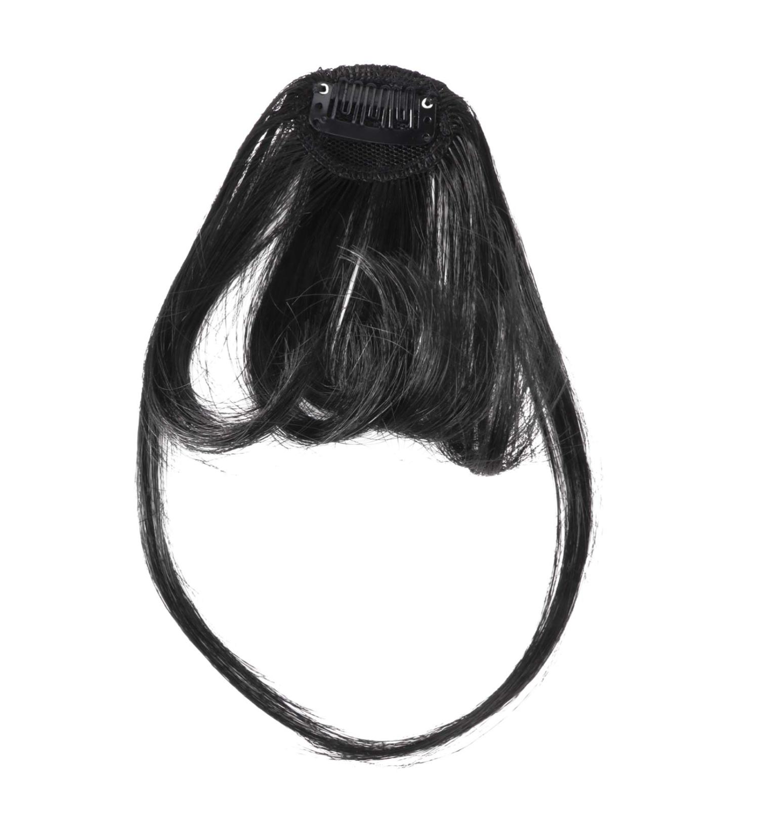 FRCOLOR Clip-in Hair Bangs Extensions - Natural Color Synthetic Hair Fringe Piece - Buy Online on GoSupps.com