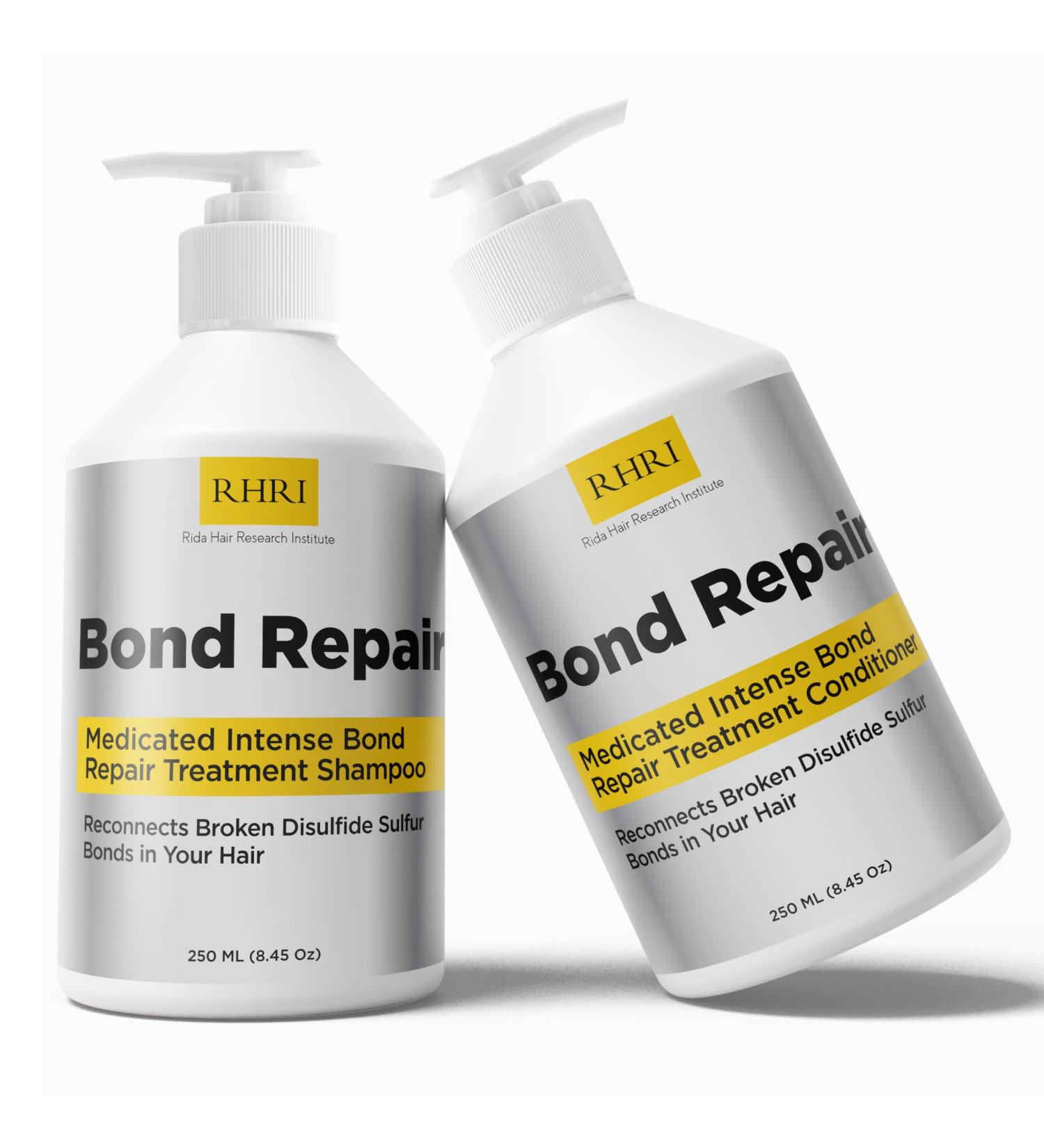 Bond Repair Shampoo and Conditioner Set | Moisturizing Hair Growth for Women | Curly & Straight Hair | Color Treated Frizzy Split Ends and Damaged Hair Solutions - Buy Online on GoSupps.com