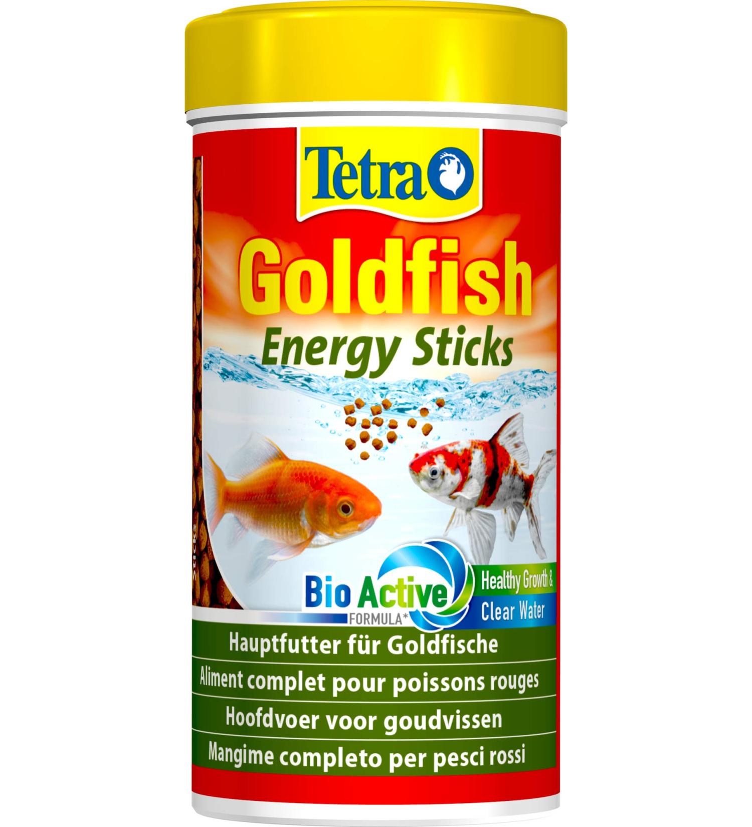 Tetra Goldfish Energy Sticks - Nutrient-Rich Fish Feed for Cold Water Fish | 250ml 93g Pack - Buy Online on GoSupps.com